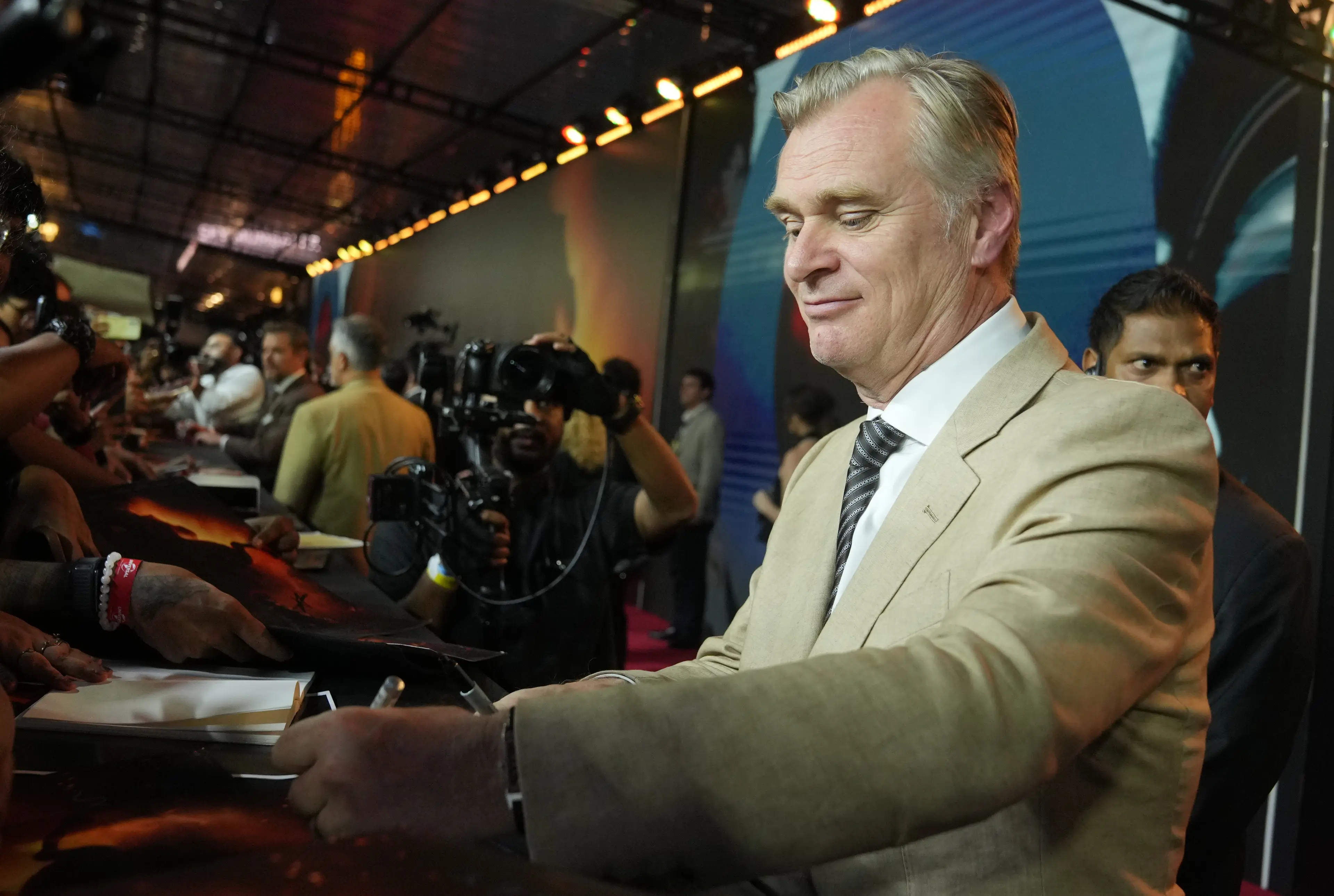 Christopher Nolan left out a 3,000-year-old pun from The Odyssey and some fans have questioned why (Prodip Guha/Getty Images)