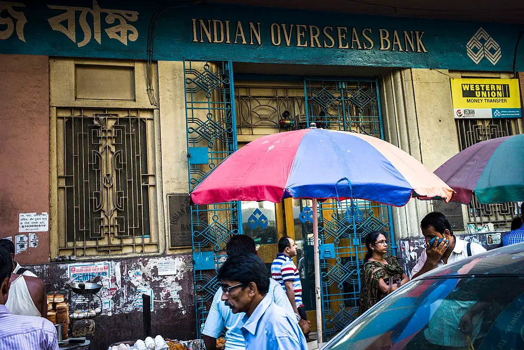 The Indian Overseas Bank were quick to rebut the claims (Sanjit Das/Bloomberg via Getty Images)