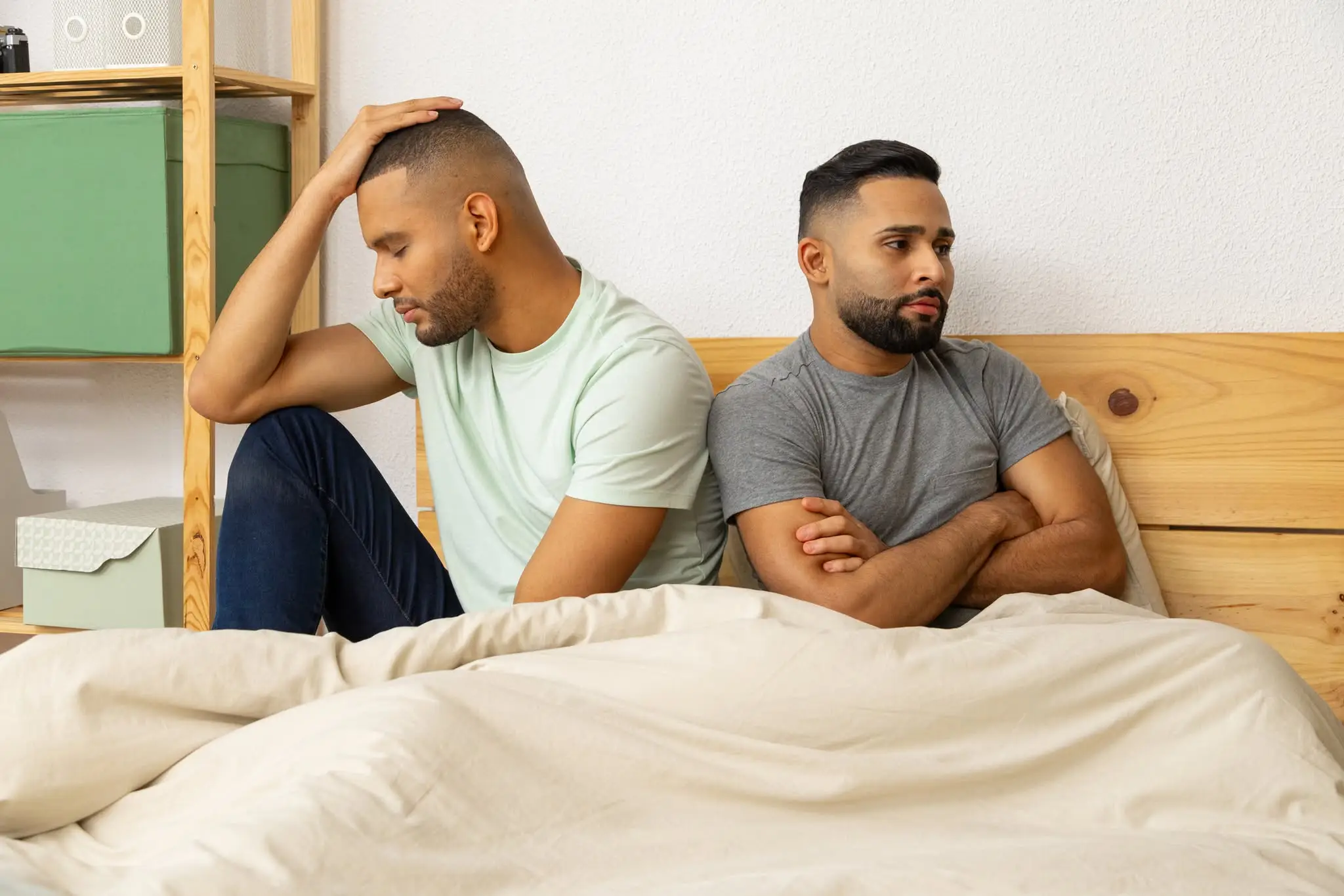 Couples can experience the phases at different times (Getty Stock Images)