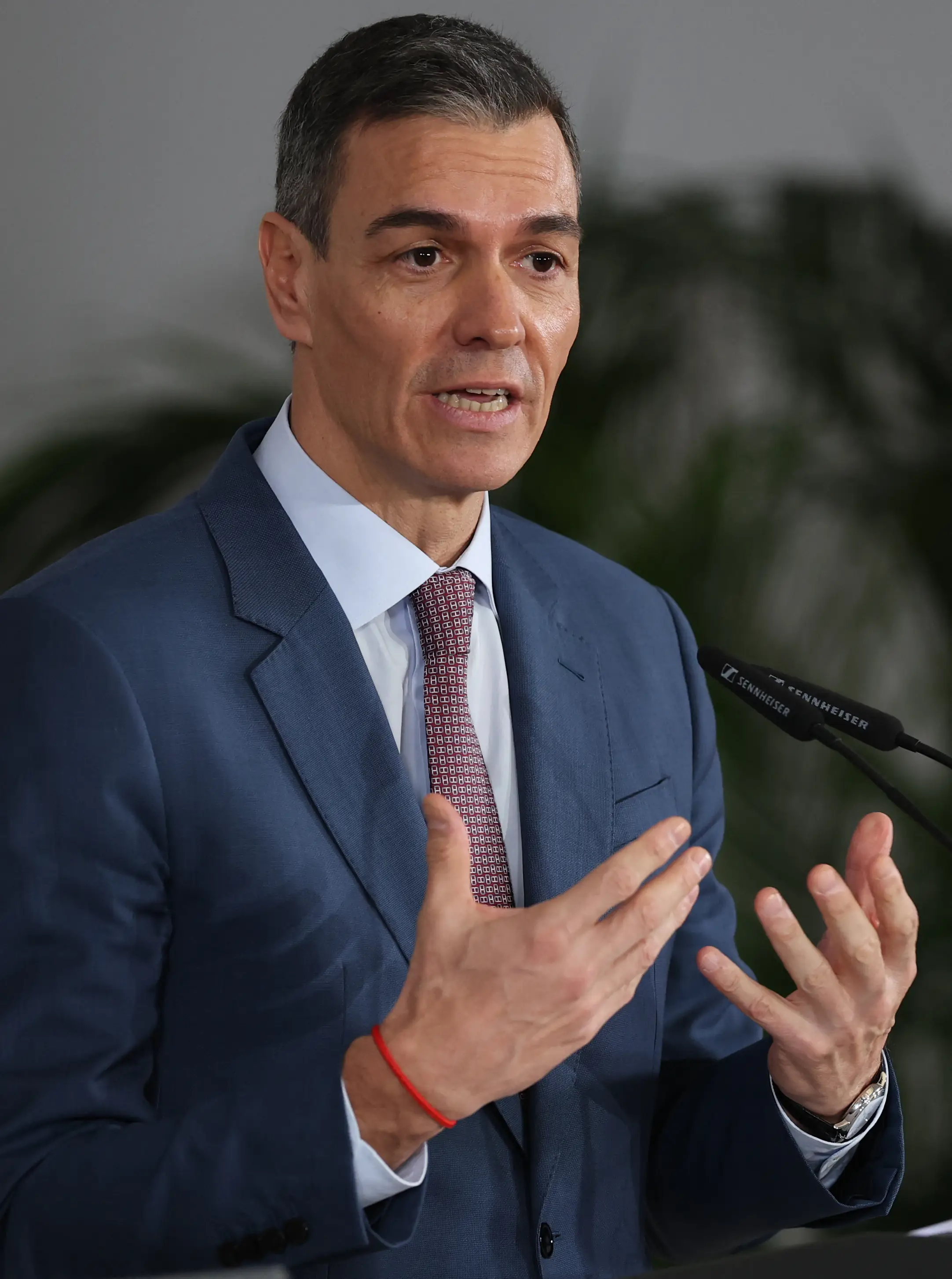 Spanish PM Pedro Sanchez reiterated his position on Wednesday morning