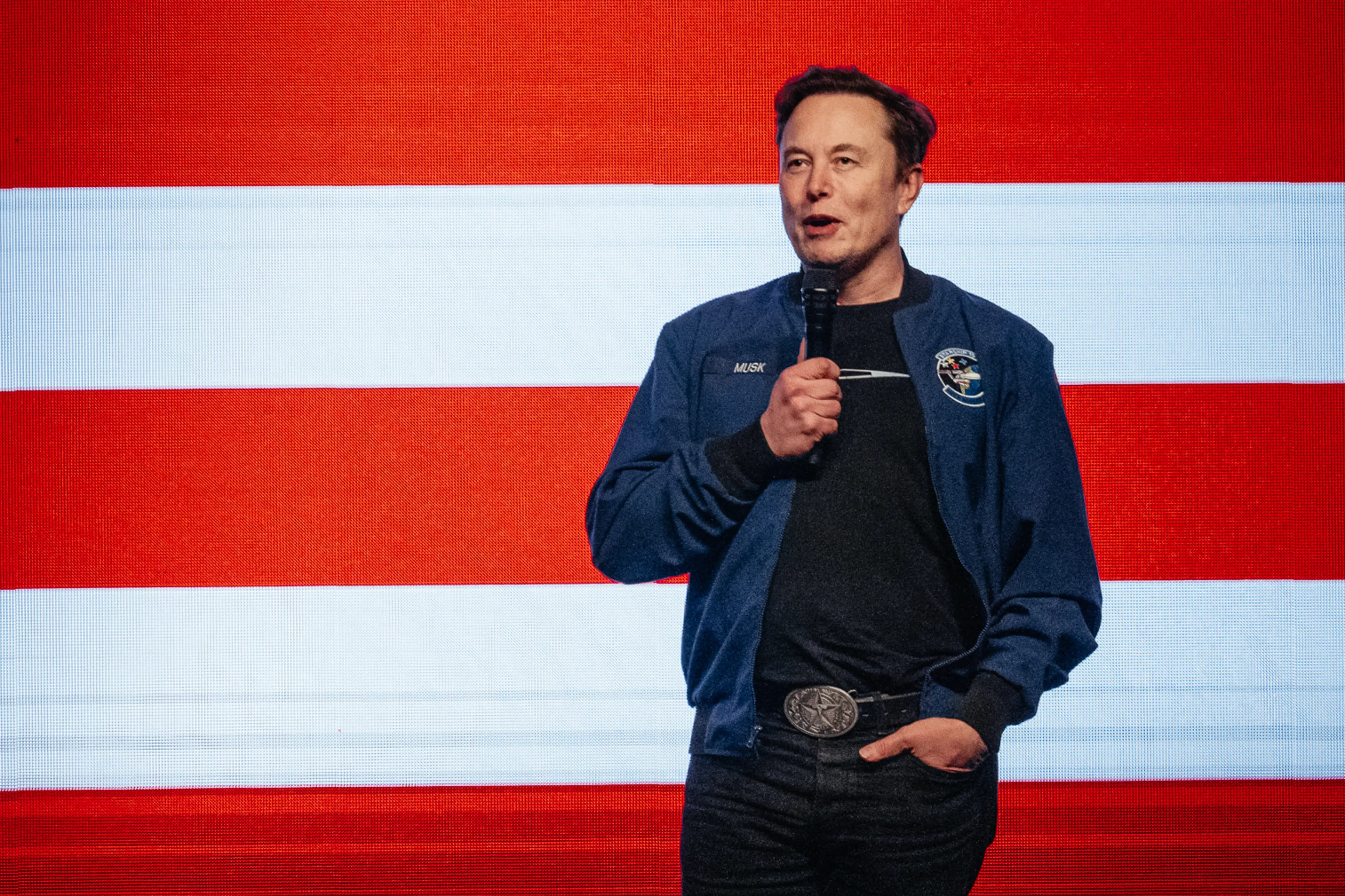 Musk has insisted he will be focussing more of his time with Tesla (Jamie Kelter Davis/Bloomberg via Getty Images