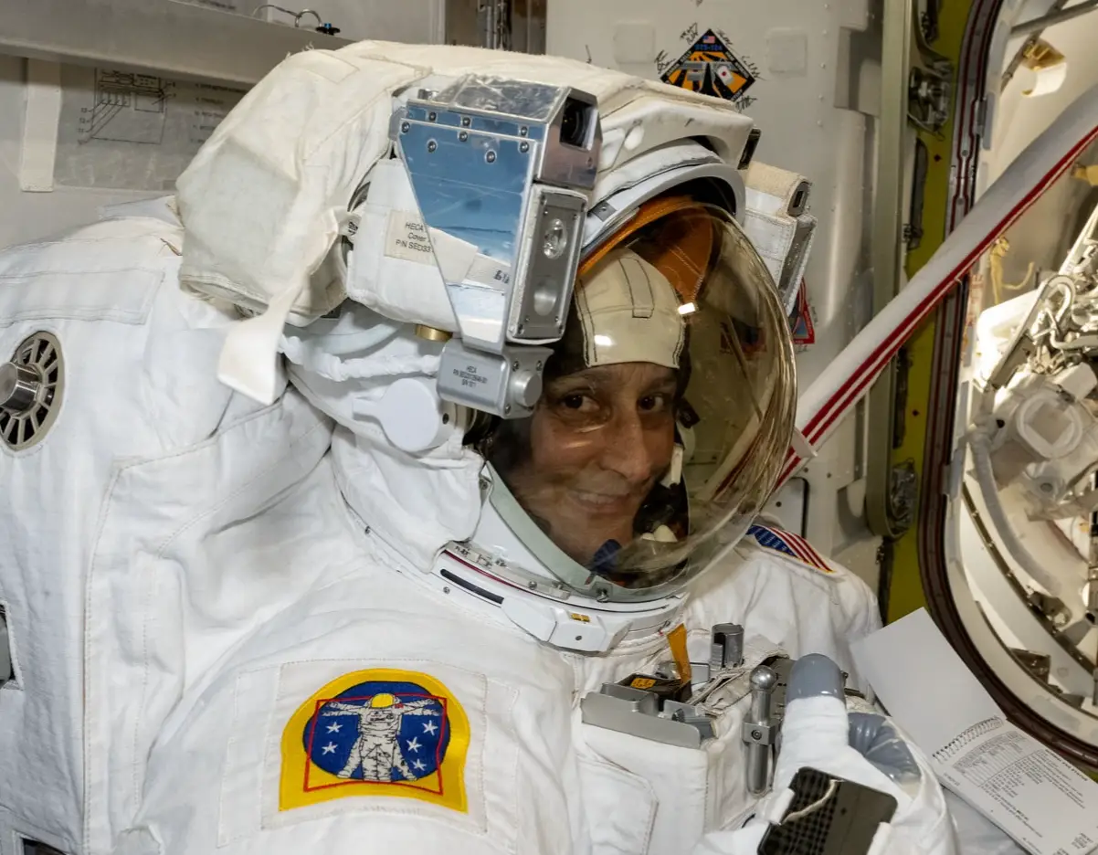 Coming back to Earth may pose some challenges (Instagram/ @nasajohnson)