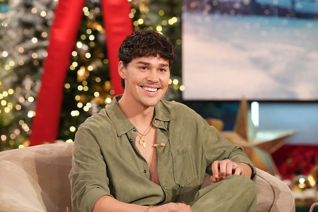 Noah Beck amassed a following in 2020 on TikTok before being set to star in Baywatch (Photo by Chris Haston/WBTV via Getty Images). 