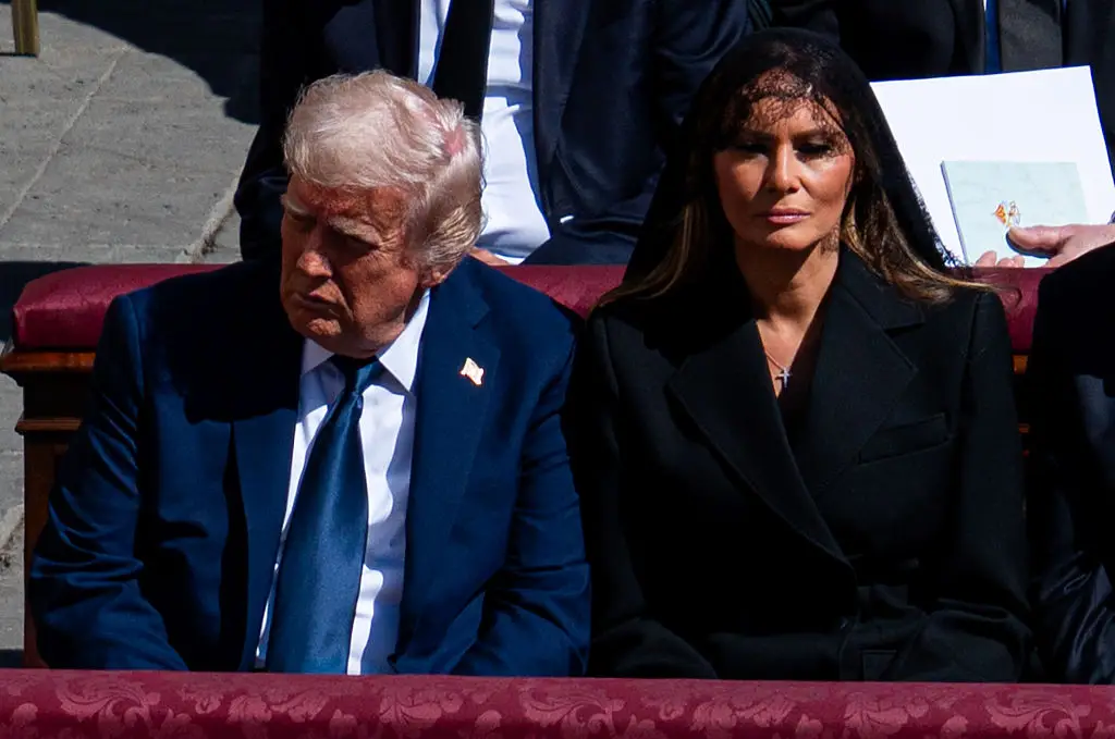 Apparently, Melania has a body double (Massimo Valicchia/NurPhoto via Getty Images)