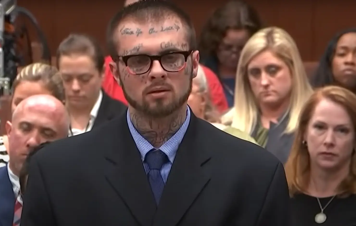 Chris McNabb maintained his innocence until the very end (YouTube/11Alive)