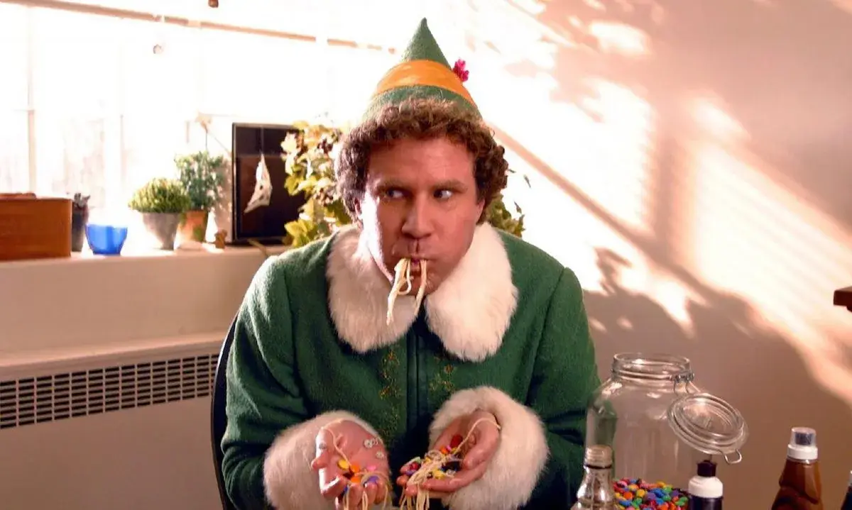 Will Ferrell in Elf.
