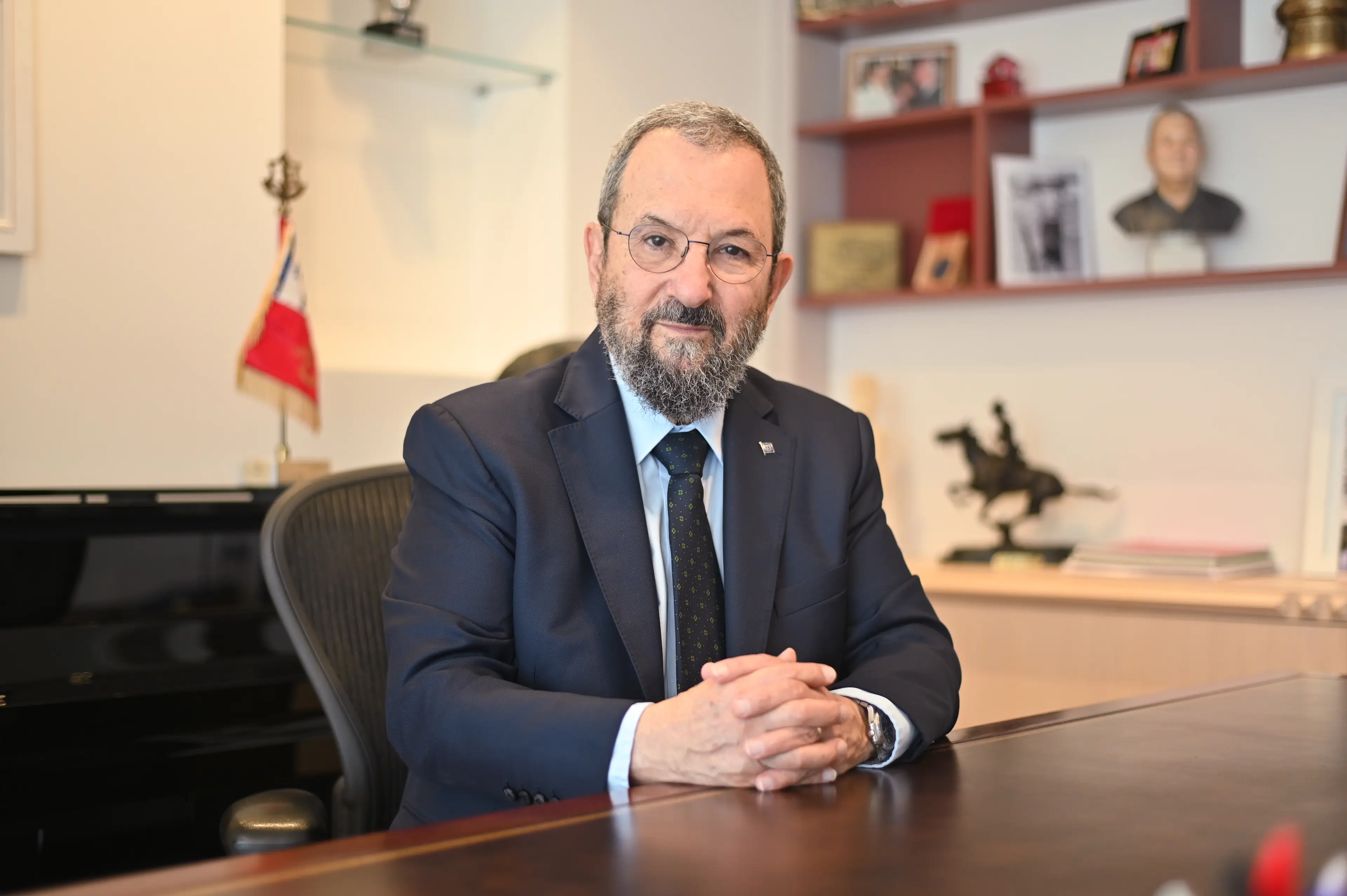 The Epstein files also revealed the finacier's close relationship with former Israeli Prime Minister Ehud Barak (Noam Galai/Getty Images)