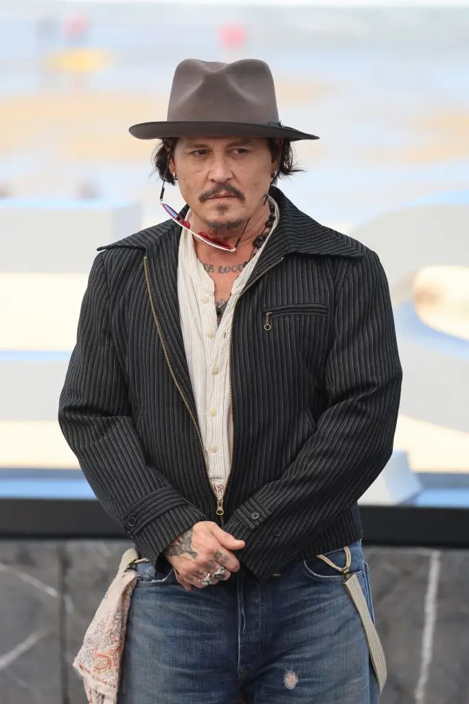 Johnny Depp referenced the trial in a press conference about his new movie (Raul Terrel/Europa Press via Getty Images)