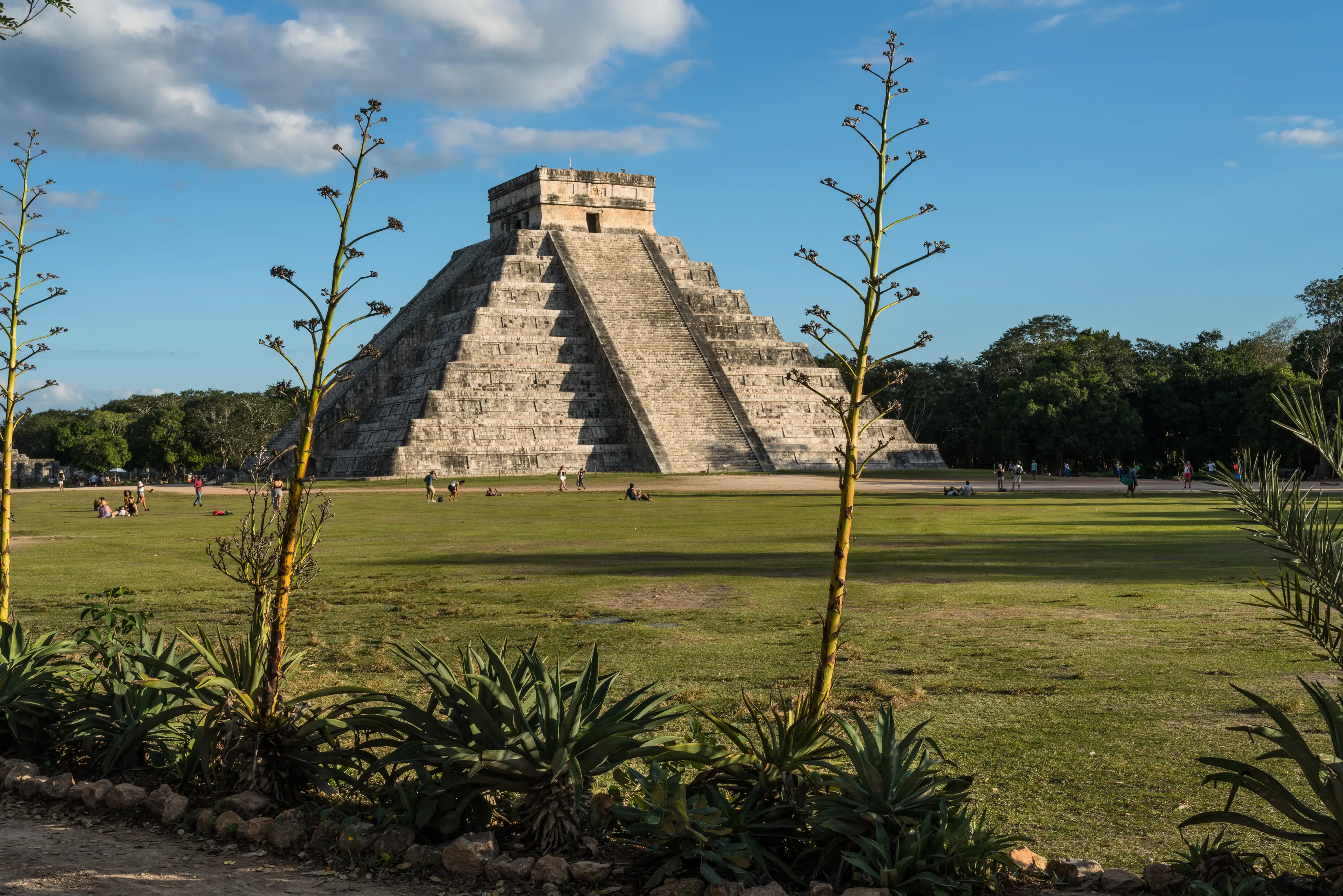The ruins of the great Mayan city of Chichen Itza. (Jon G. Fuller/VW PICS/Universal Images Group via Getty Images)