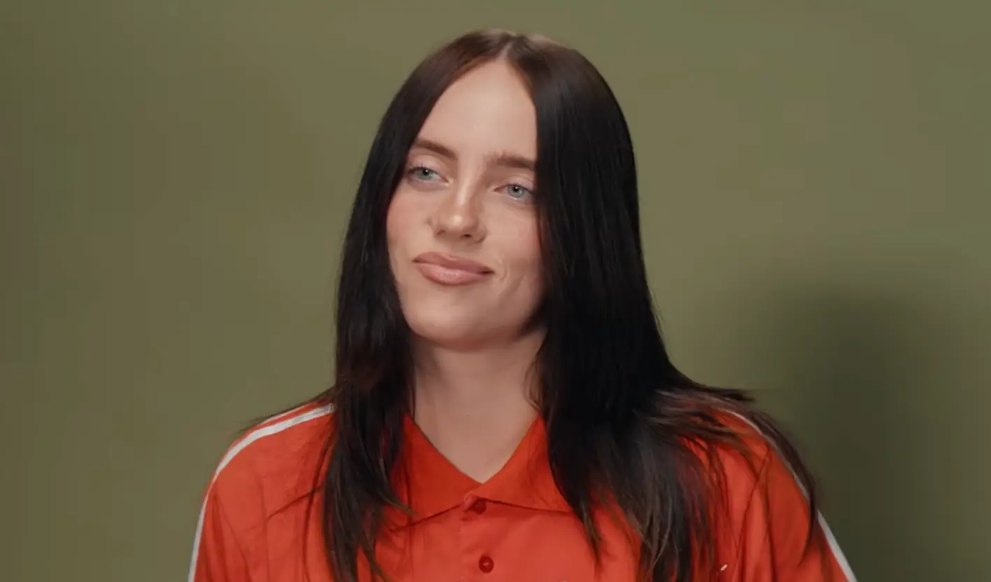 Billie Eilish recently caused a stir with her comments about animal lovers and meat-eaters (ELLE/YouTube)