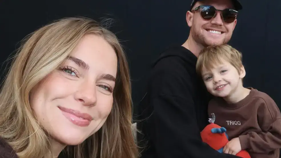 The pregnancy announcement comes just over a year after Kiser's three-year-old son, Trigg, died following a drowning incident at the family's home in Chandler, Arizona, in May 2025. (Instagram/emiliekiser)