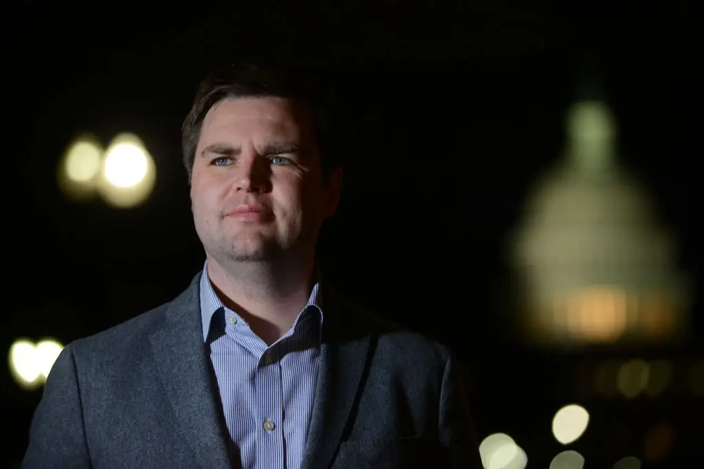 JD Vance said he lost 30 pounds after his 2022 Ohio Senate campaign. (Photo by Astrid Riecken For The Washington Post via Getty Images)