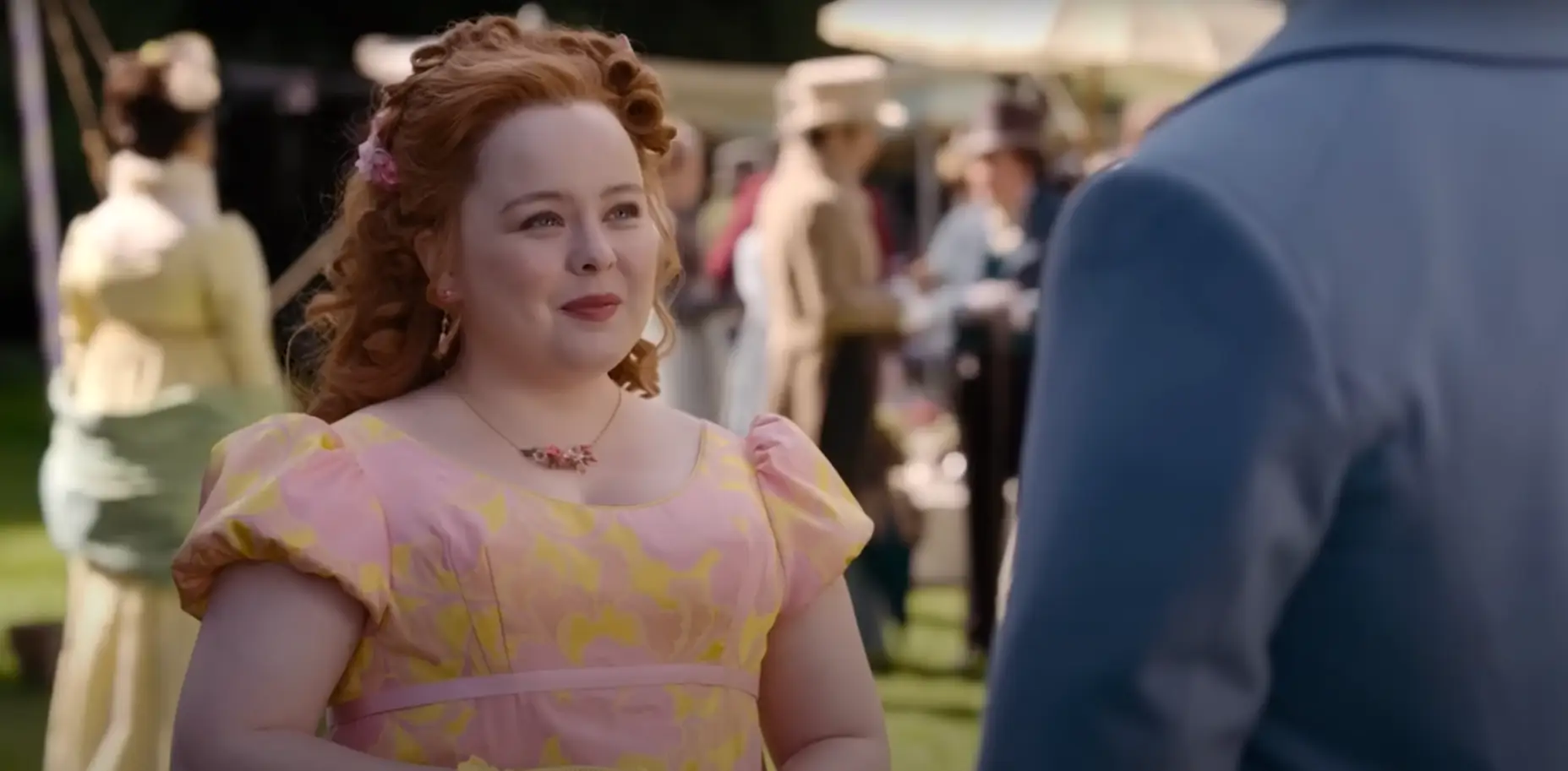 Penelope Featherintgon has been on the show since the first season (Netflix)