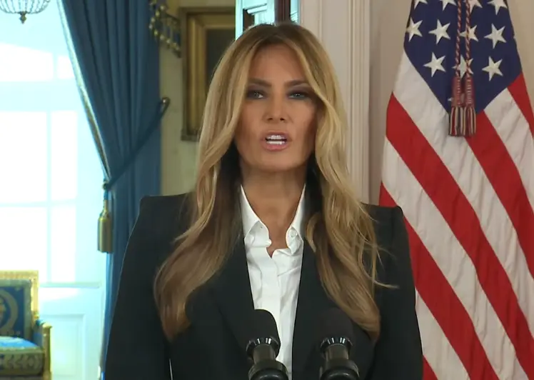 Melania Trump said she and Putin have been communicating (The White House)