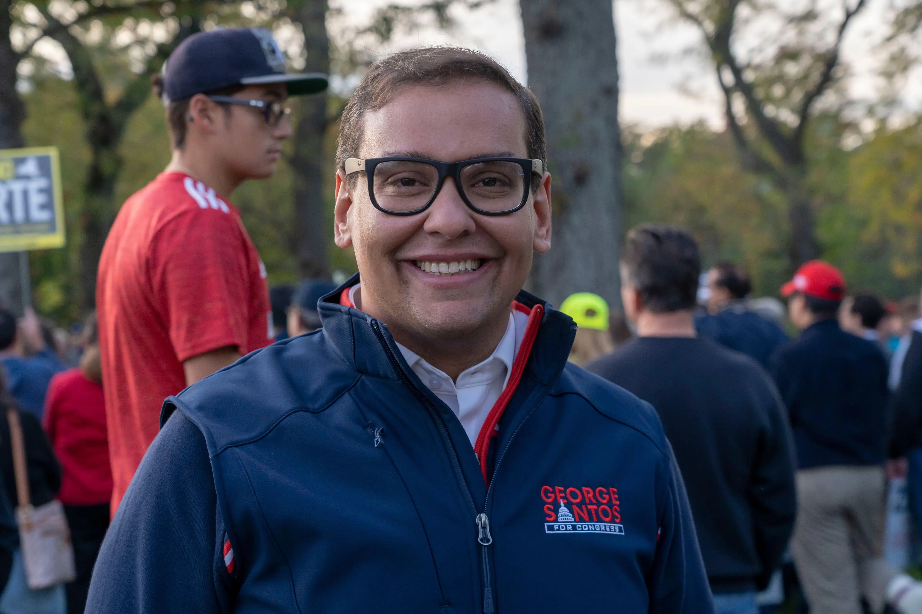 There have been cross-party calls for Santos to resign.