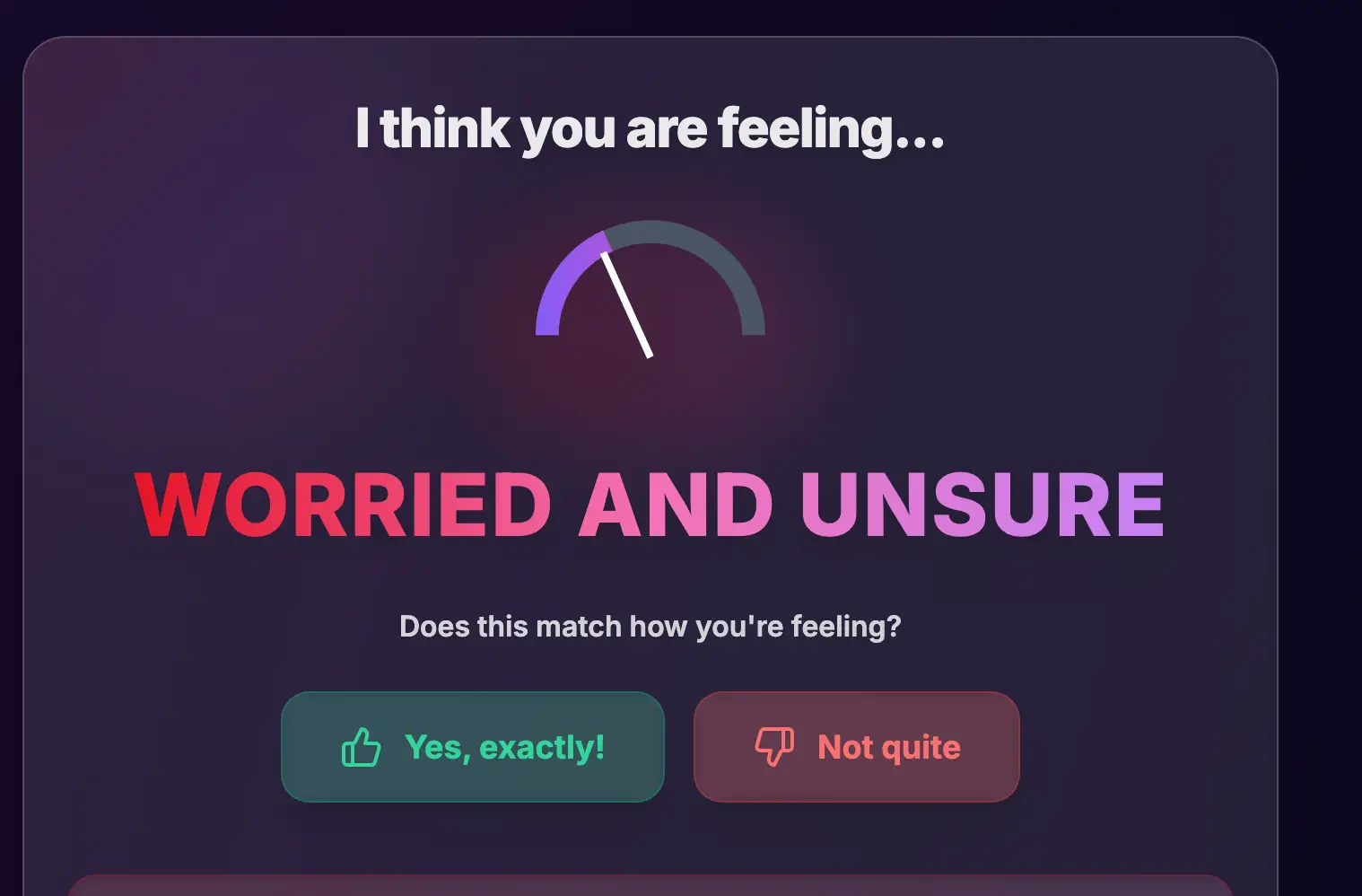 How did it know!? (Taranify AI)