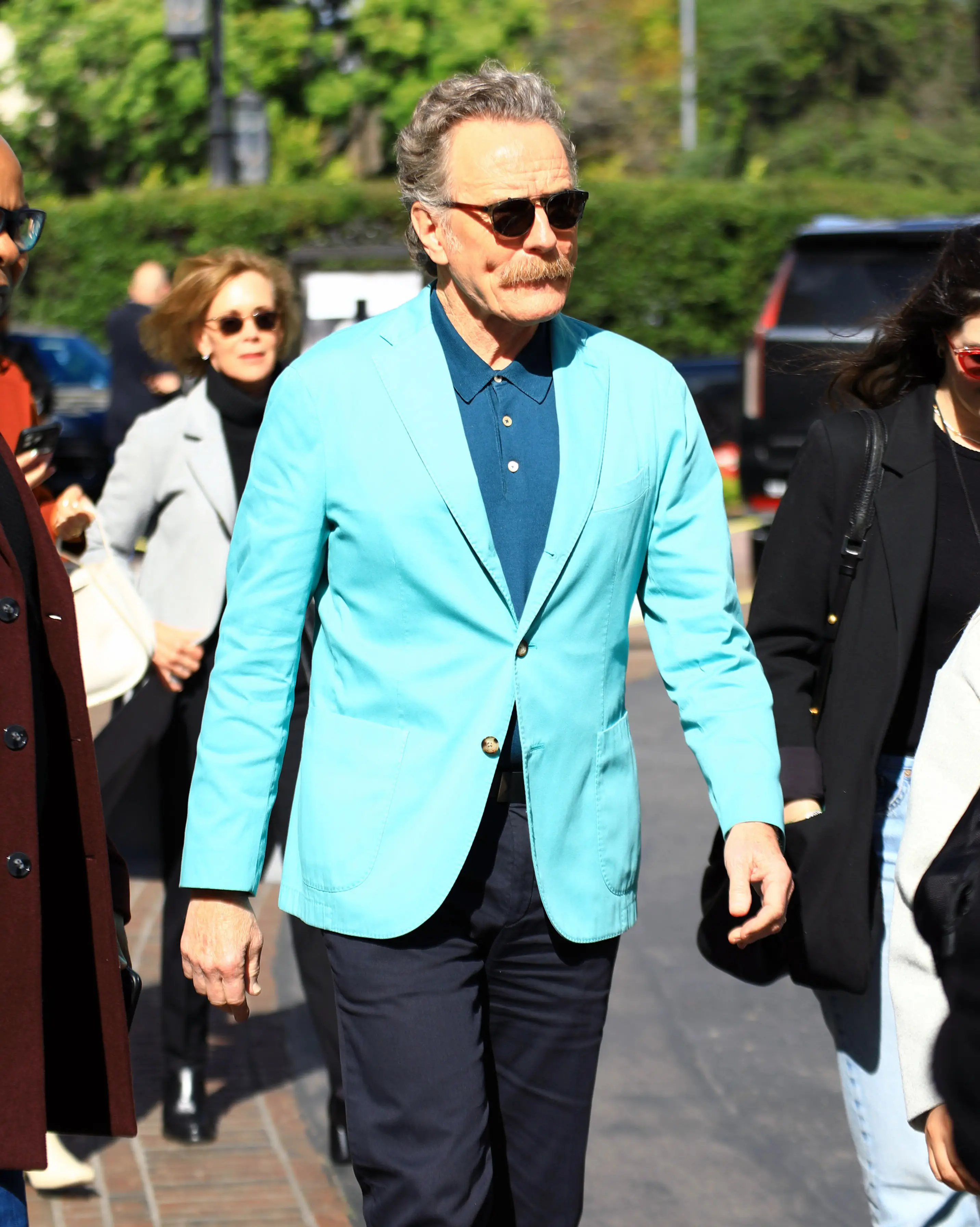 Great actor, great dresser. (ZZHollywood To You/Star Max/GC Images via Getty Images)