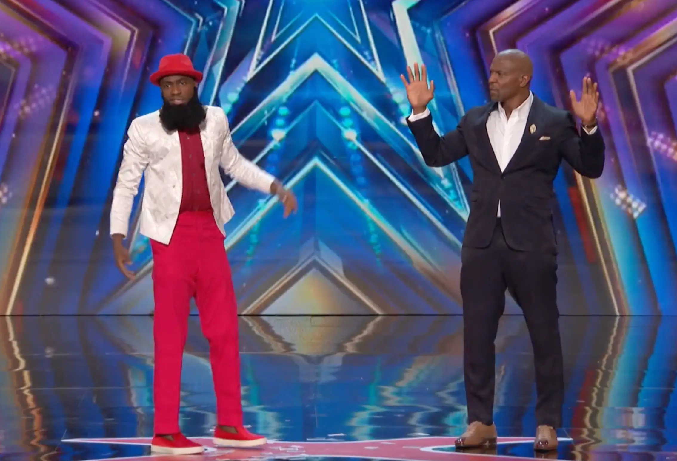 'Terrifying J' mind controls Terry Crews.