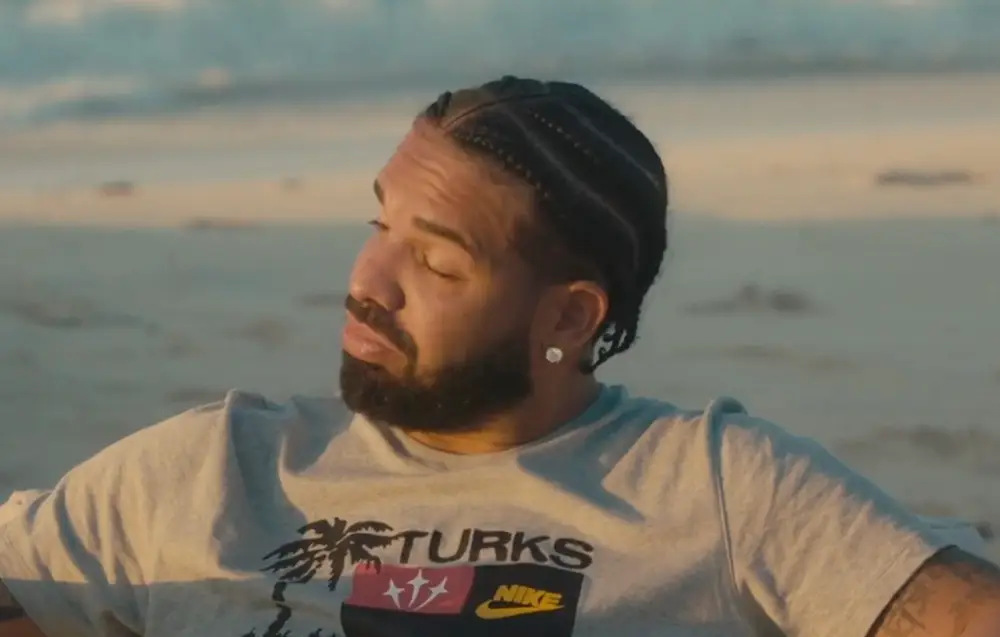 The rapper had to take a moment.