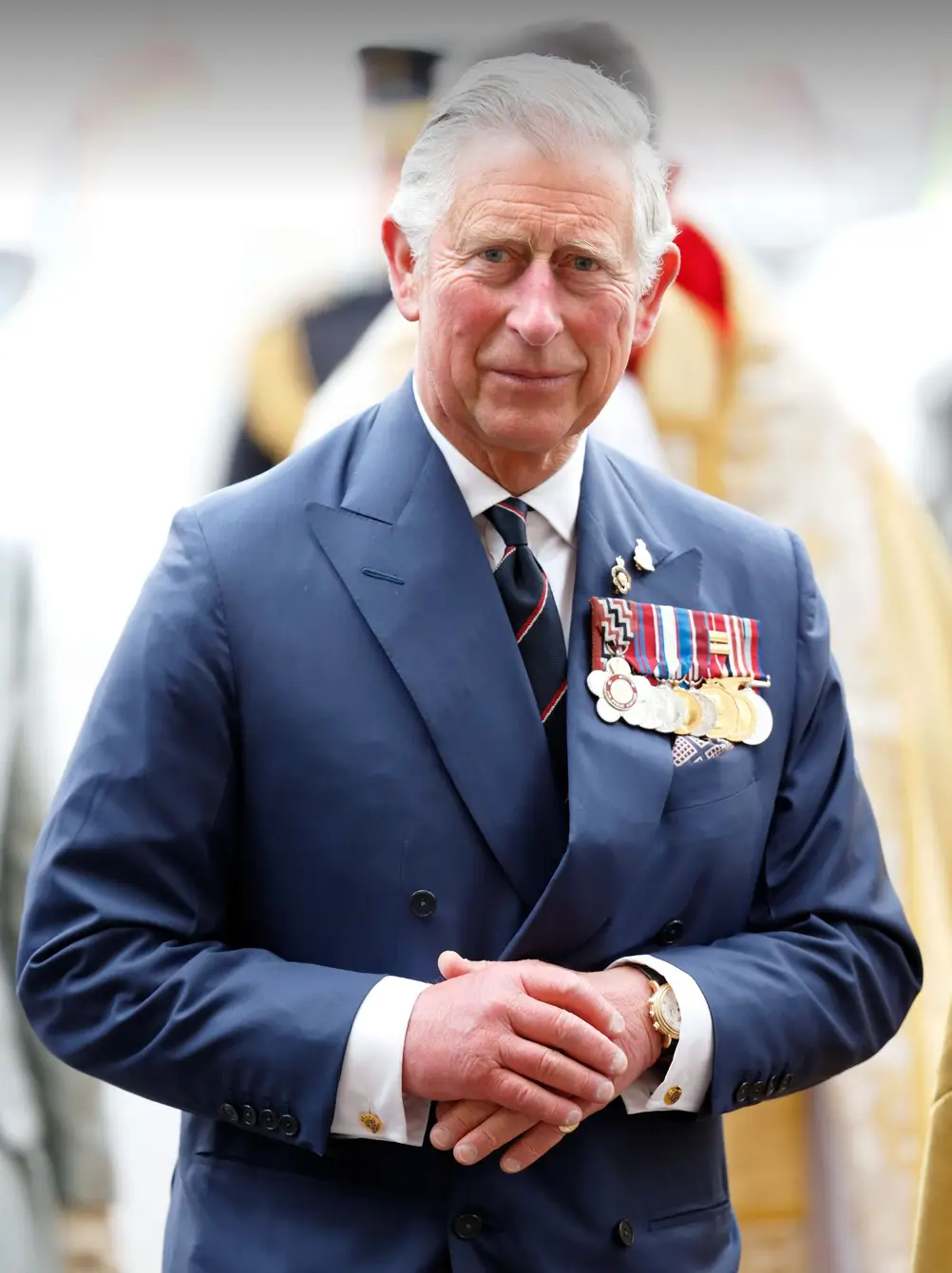 King Charles had previously been in hospital.