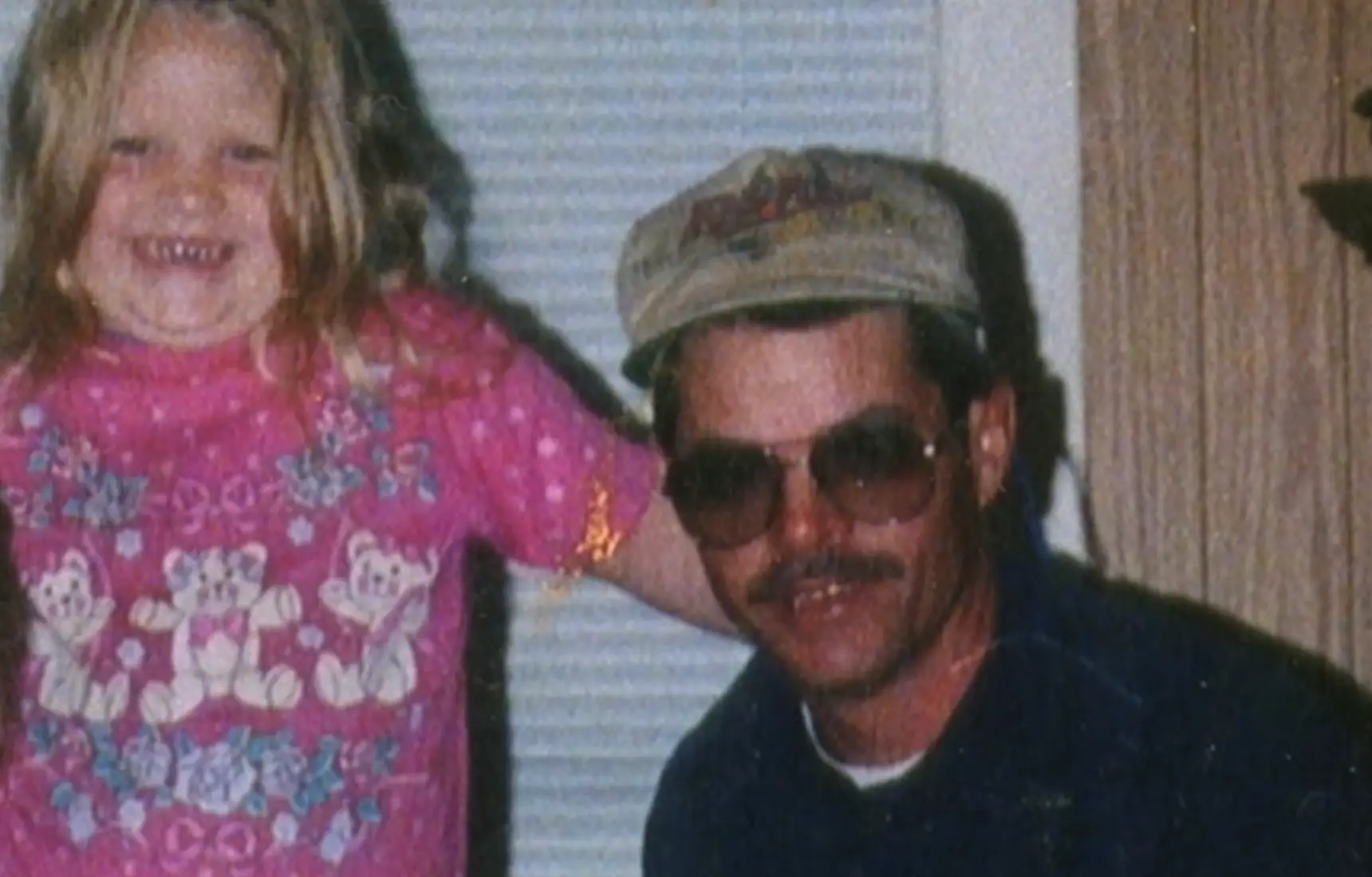 Deborah pictured with her father when she was a child (HBO Max)
