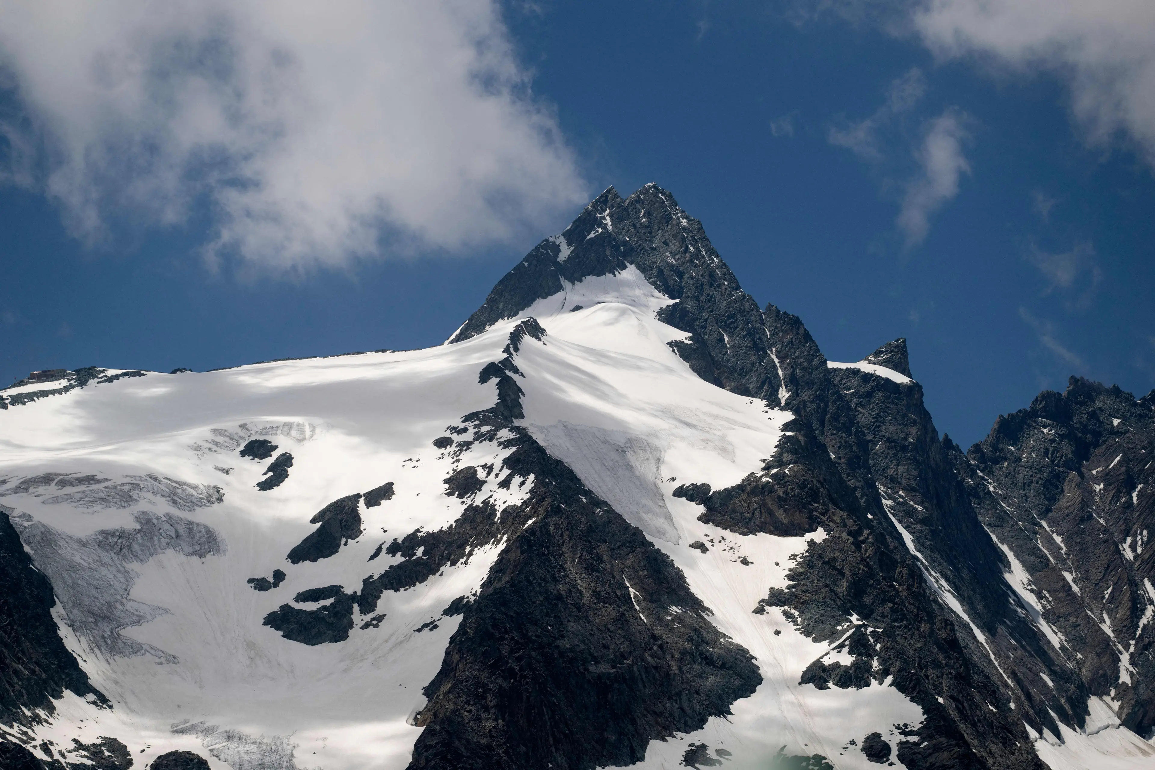 The pair got into difficulty while attempting to scale the mountain (JOE KLAMAR/AFP via Getty Images)