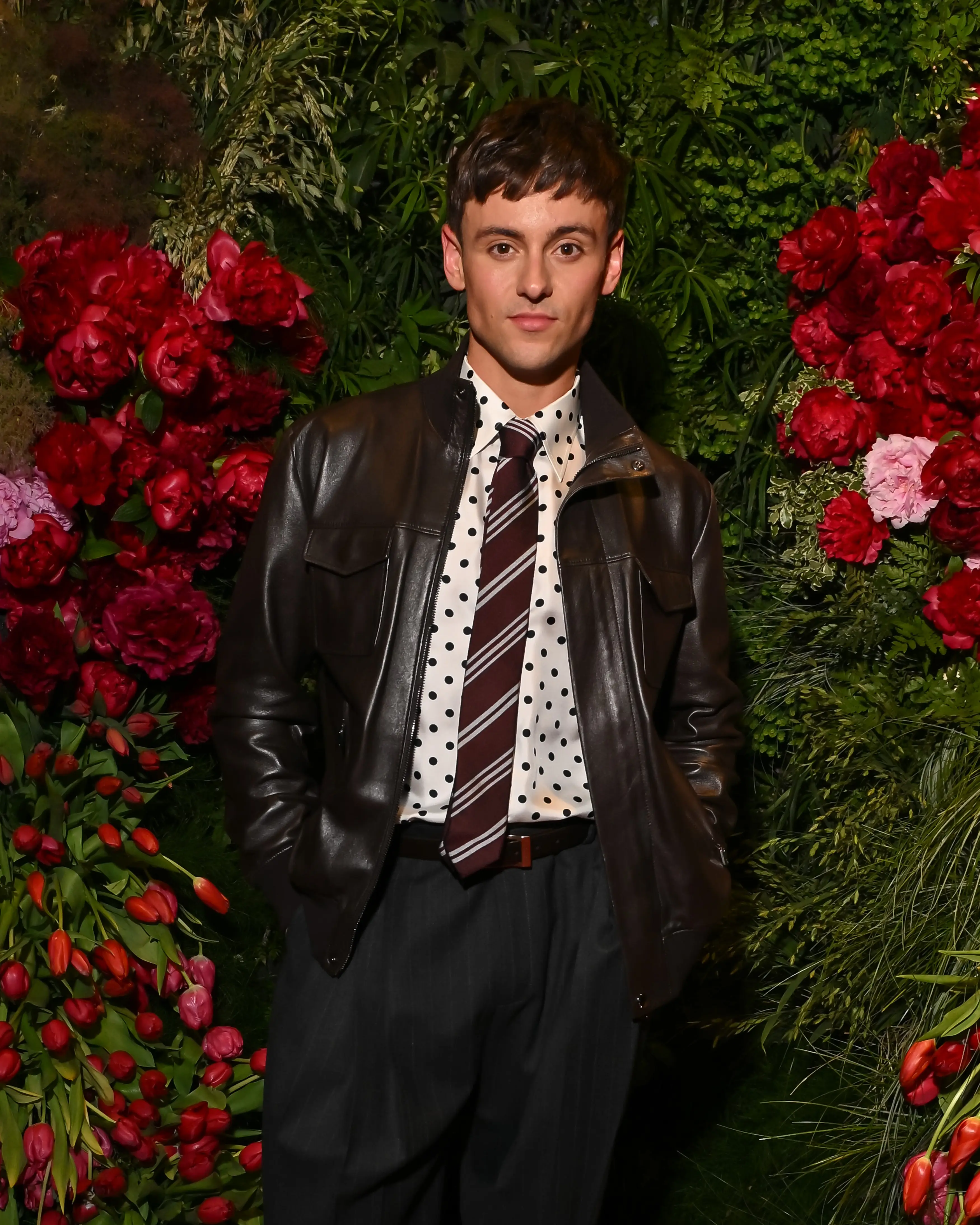 Tom Daley, 32, is a retired Olympic diver (Sam Simpson/Dave Benett/Getty Images for British Vogue)