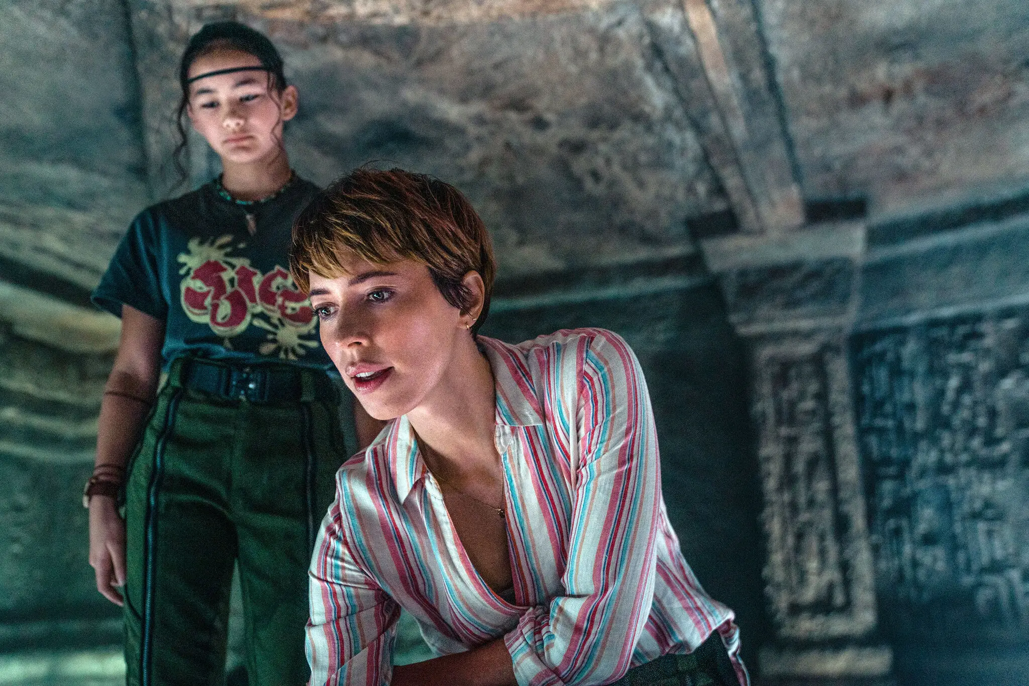 The 18-year-old played the character of Jia in the Godzilla vs. Kong movies. (Warner Bros. Pictures)