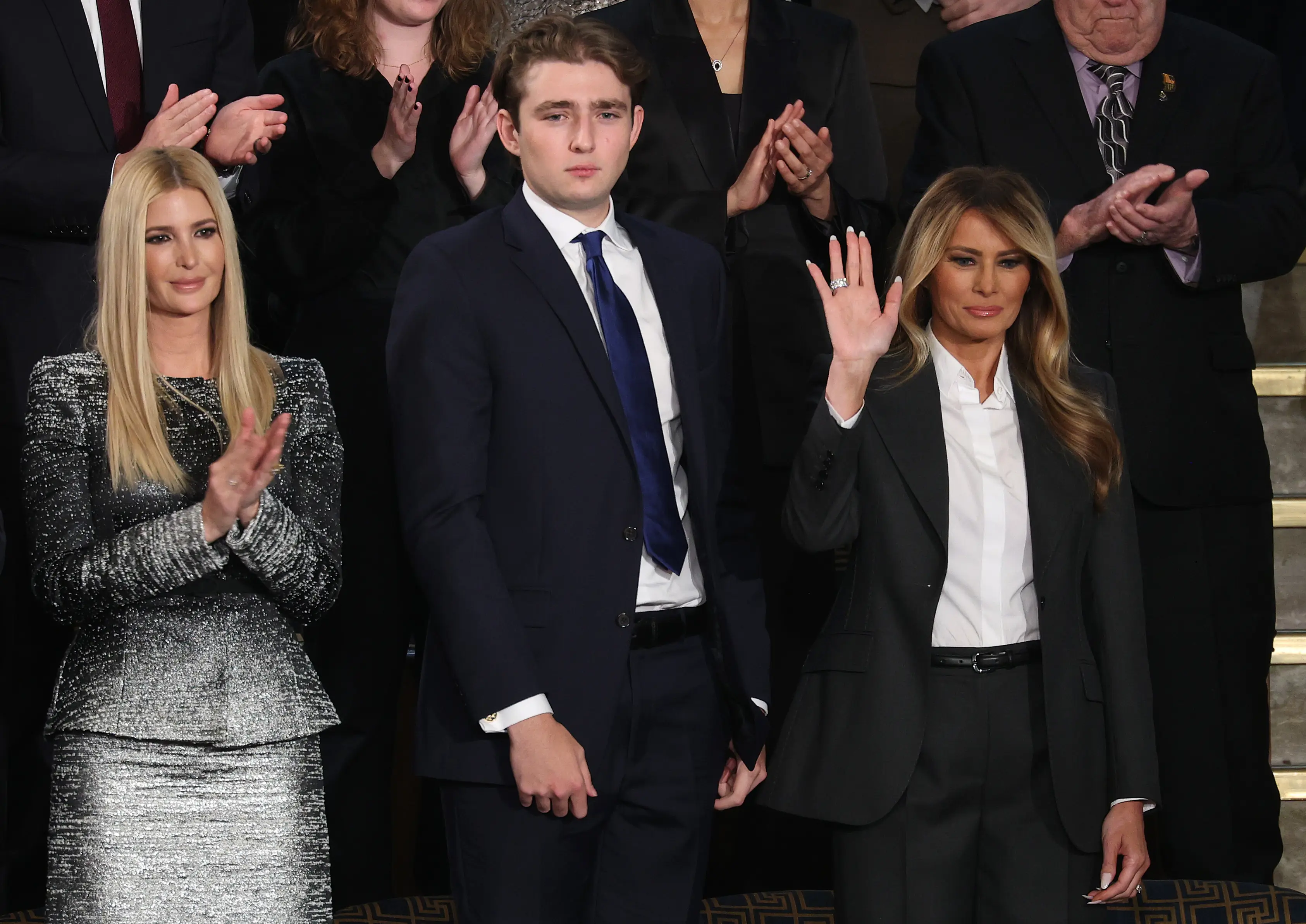 Melania has wanted to protect Barron from being in the spotlight (Win McNamee/Getty Images)
