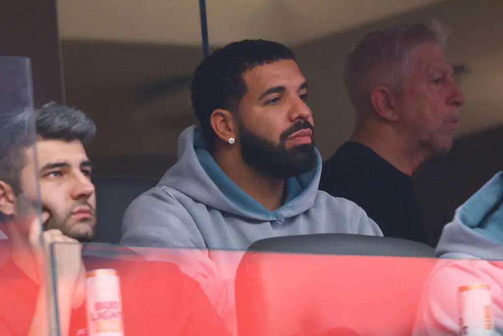 NFL fans want Drake to stay well away from their teams during Super Bowl (Photo by Ronald Martinez/Getty Images)