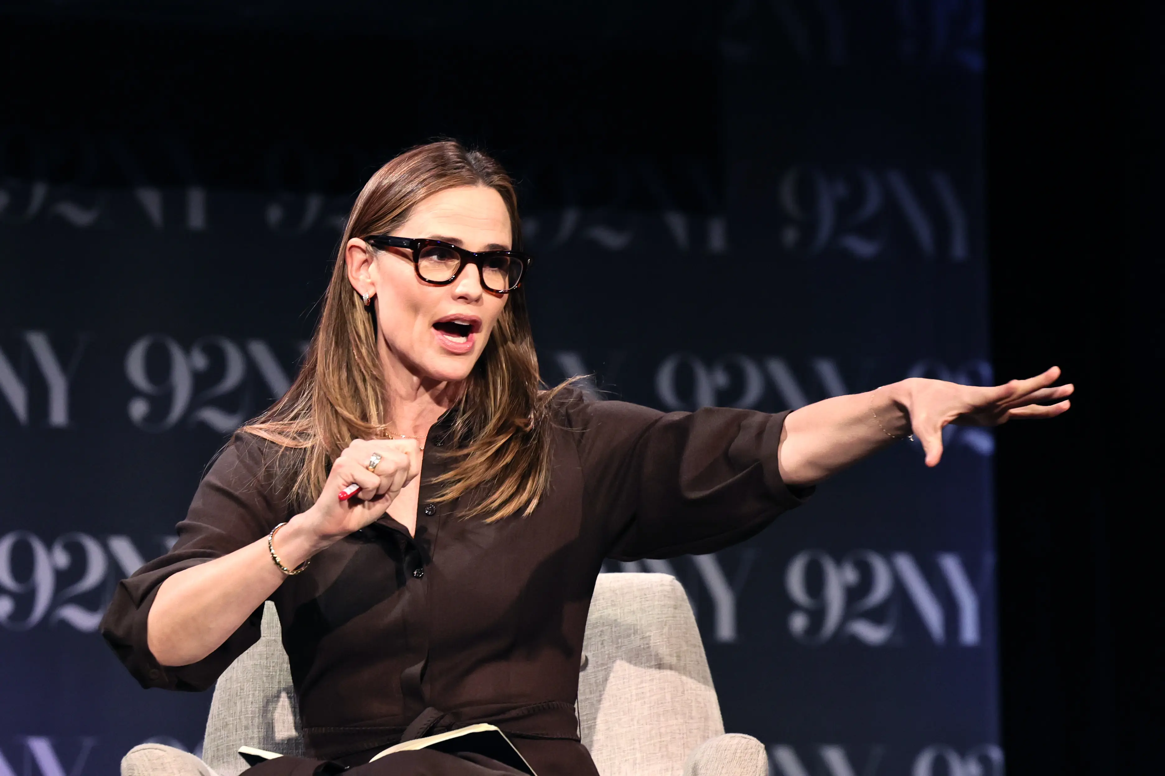 Jennifer Garner has spoken about the difficulty she faced after the split (Theo Wargo/Getty Images)