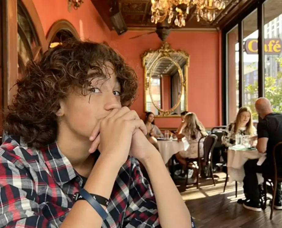 Mathias was diagnosed with pneumonia and streptococcal toxic shock syndrome.