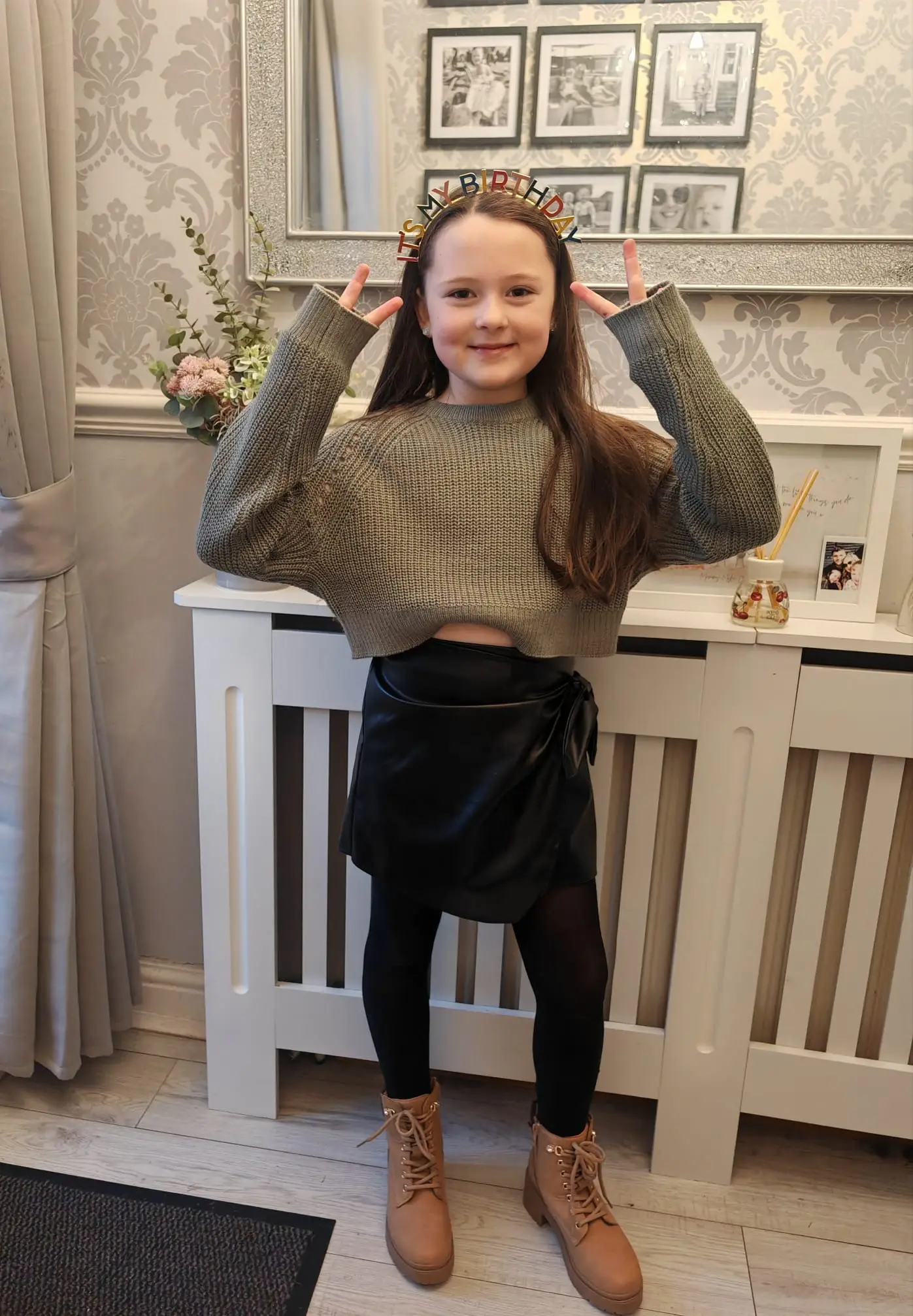 Myla died on January 15 after completing 30 rounds of radiotherapy (SWNS)