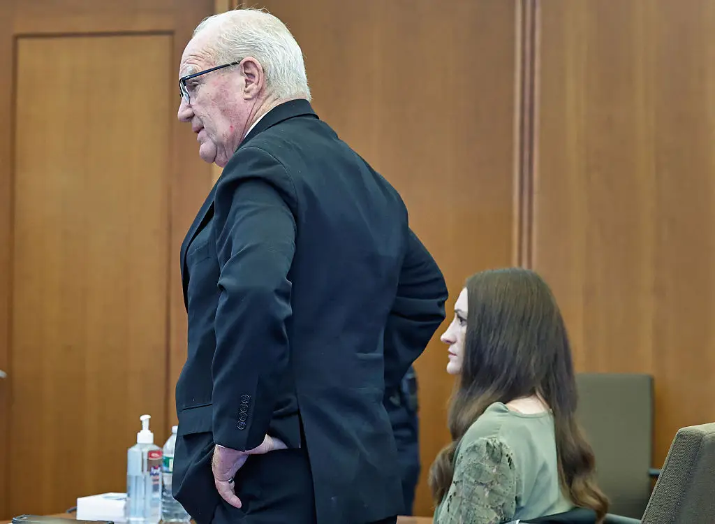 Lindsay Clancy was on trial for the deaths of her children (Photo by Greg Derr / POOL / AFP via Getty Images)