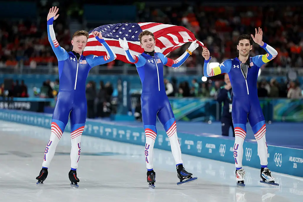 Team USA are currently in third place at the Winter Olympics (Jamie Squire/Getty Images)