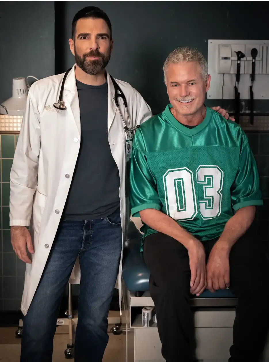 Brilliant Minds marks Dane's first acting role since being diagnosed with ALS (Pief Weyman/NBC)