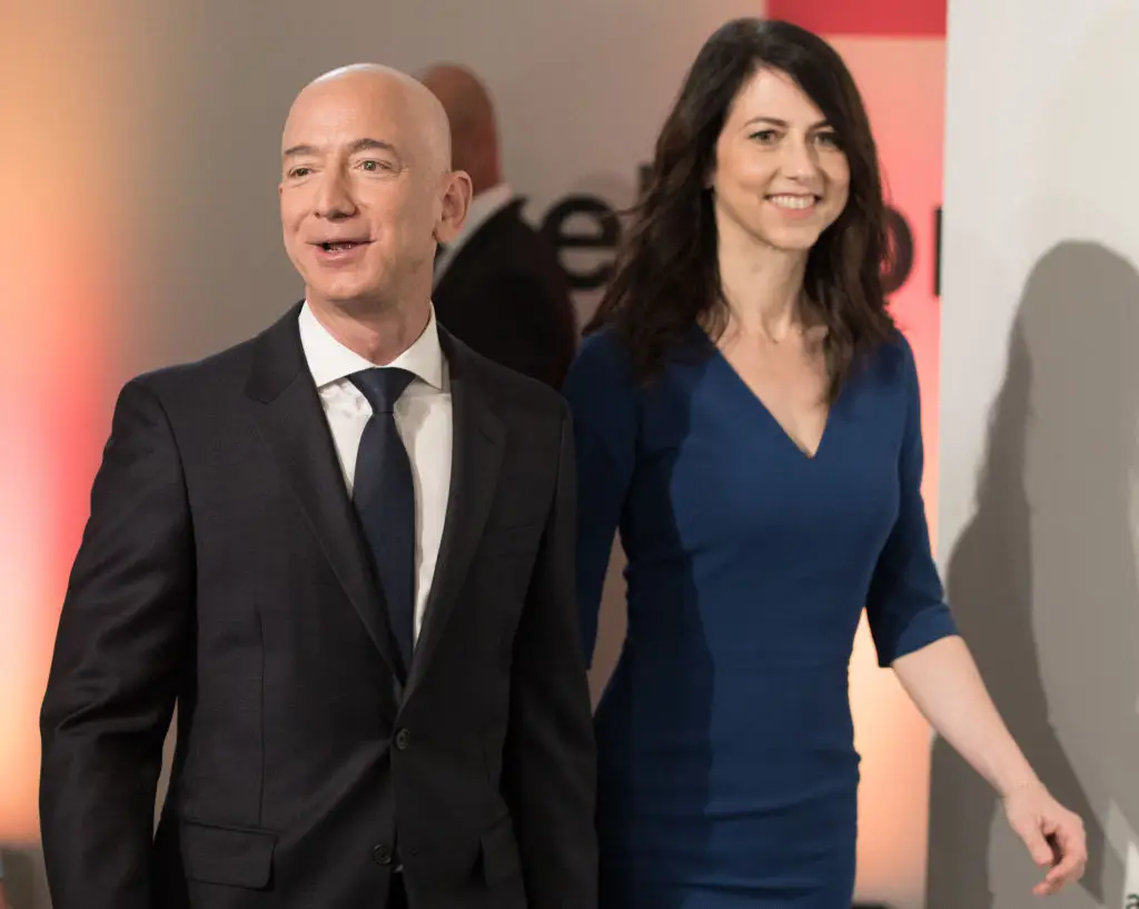 Bezos and Scott divorce was the most costly in history back in 2019 (JORG CARSTENSEN/dpa/AFP via Getty Images)
