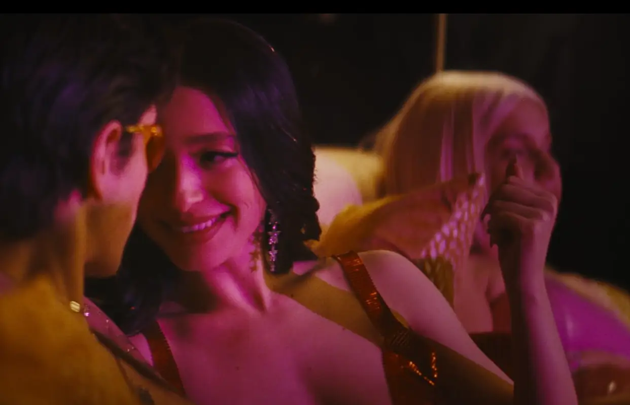 The film centers around a woman in the adult entertainment business (Neon) 