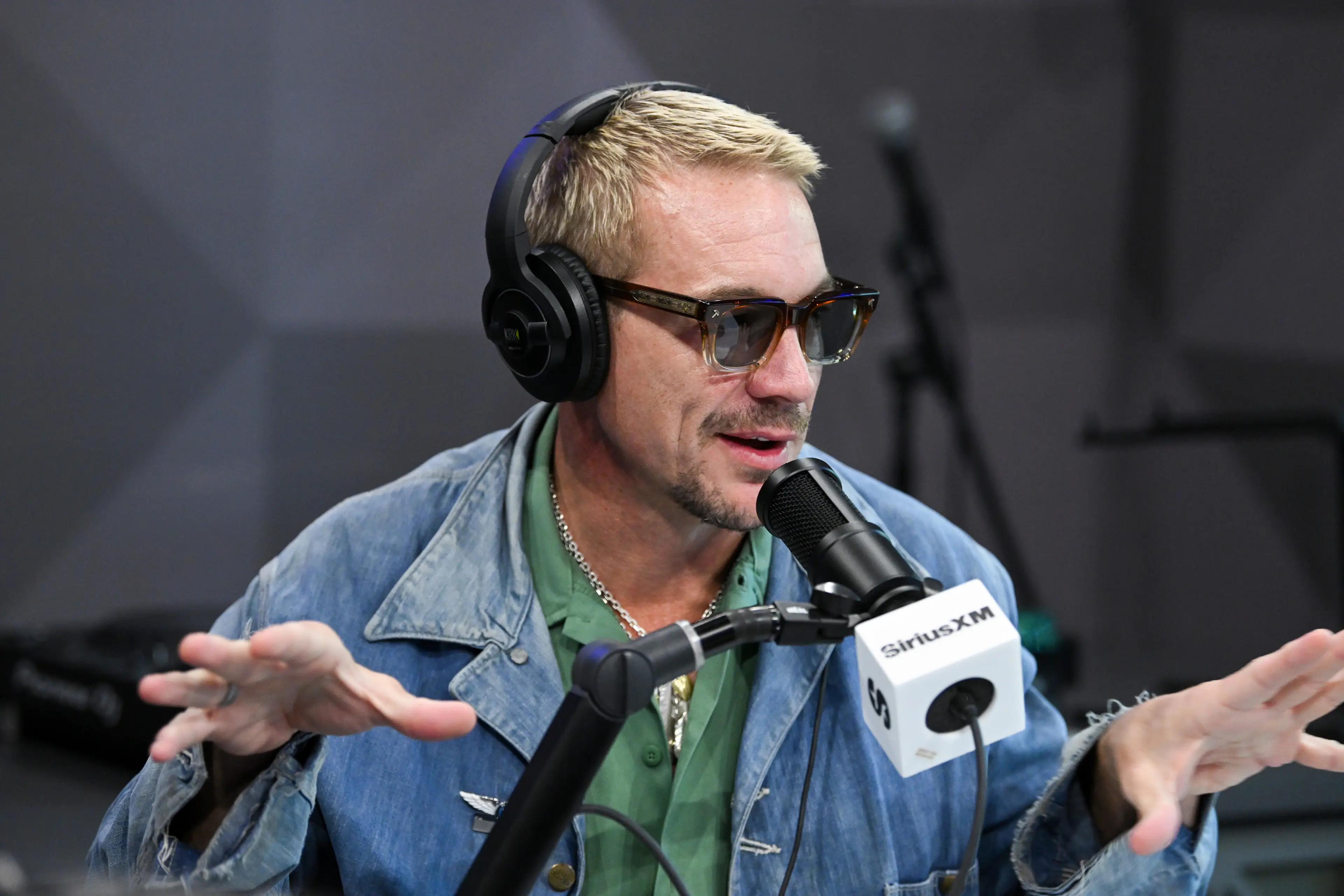 Diplo admitted to taking LSD on the helicopter over (Bryan Bedder/Getty Images for SiriusXM) 
