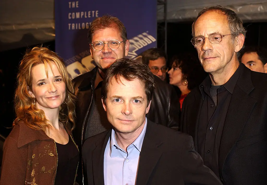 Michael J. Fox was 24 when Back to the Future debuted ahead of the July 4th holiday in 1985.  (Photo by Justin Kahn/WireImage)