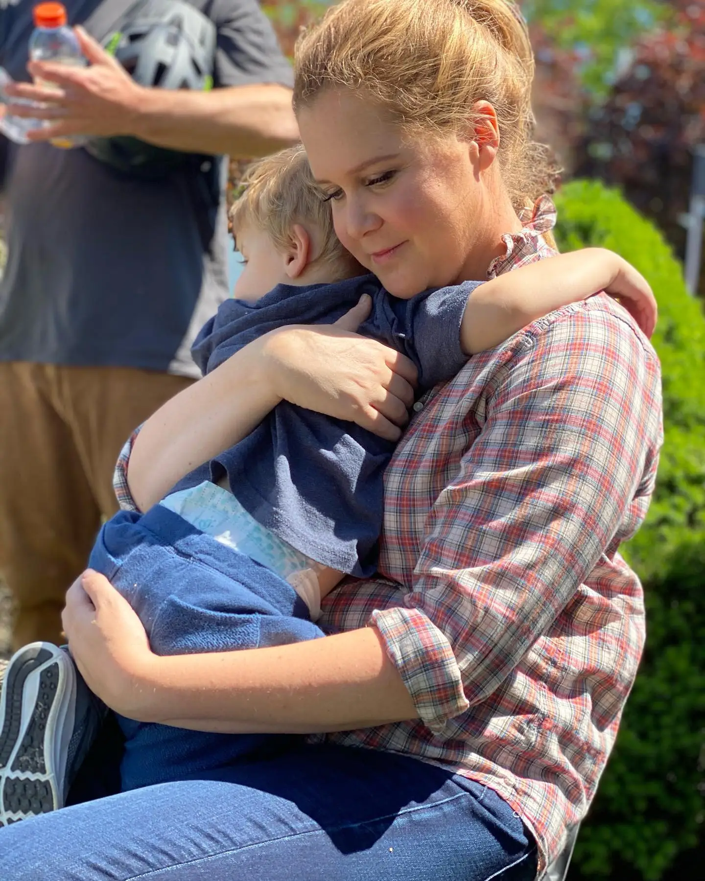 Amy Schumer has a five-year-old son named Gene. (@amyschumer/Instagram)