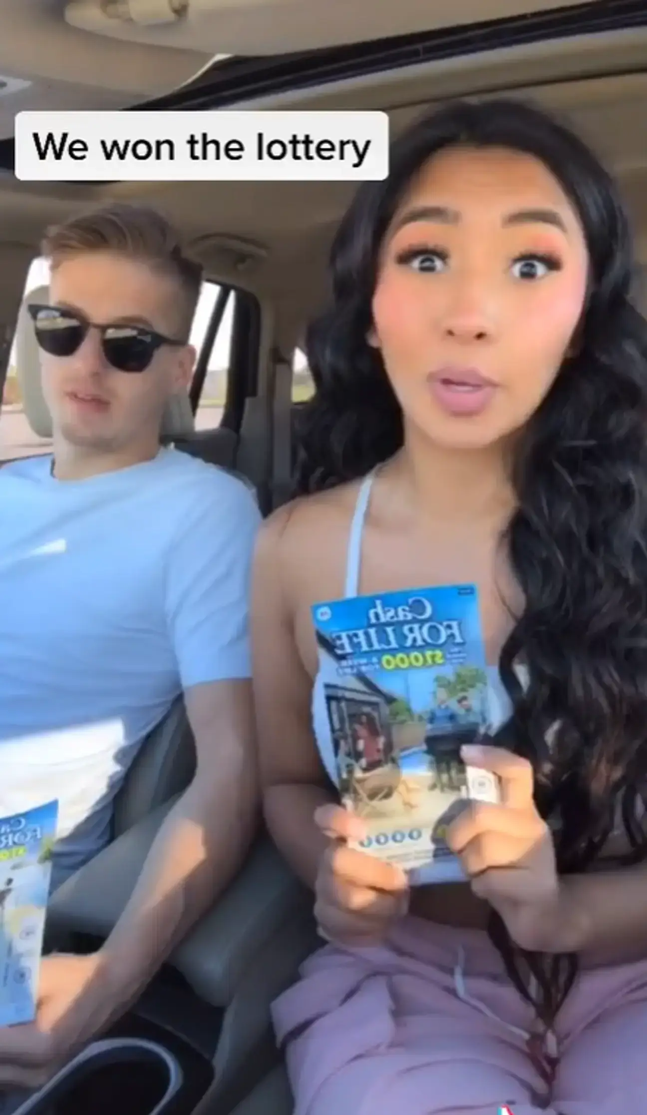 TikTok stars - and 'step-siblings' - Diana and Jordie.