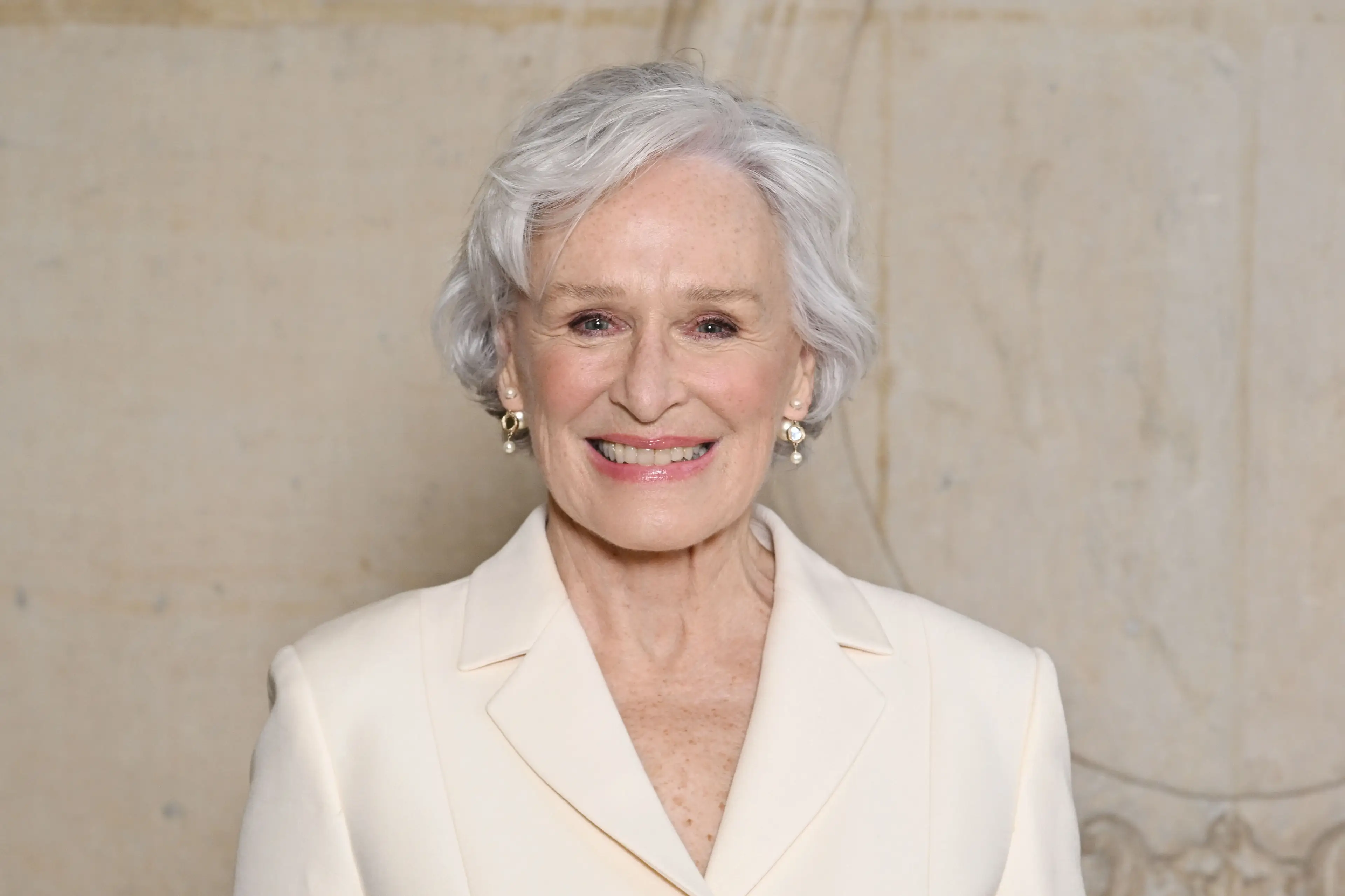 Most importantly, Glenn Close said she was happy where she is now(Stephane Cardinale - Corbis/Corbis via Getty Images)