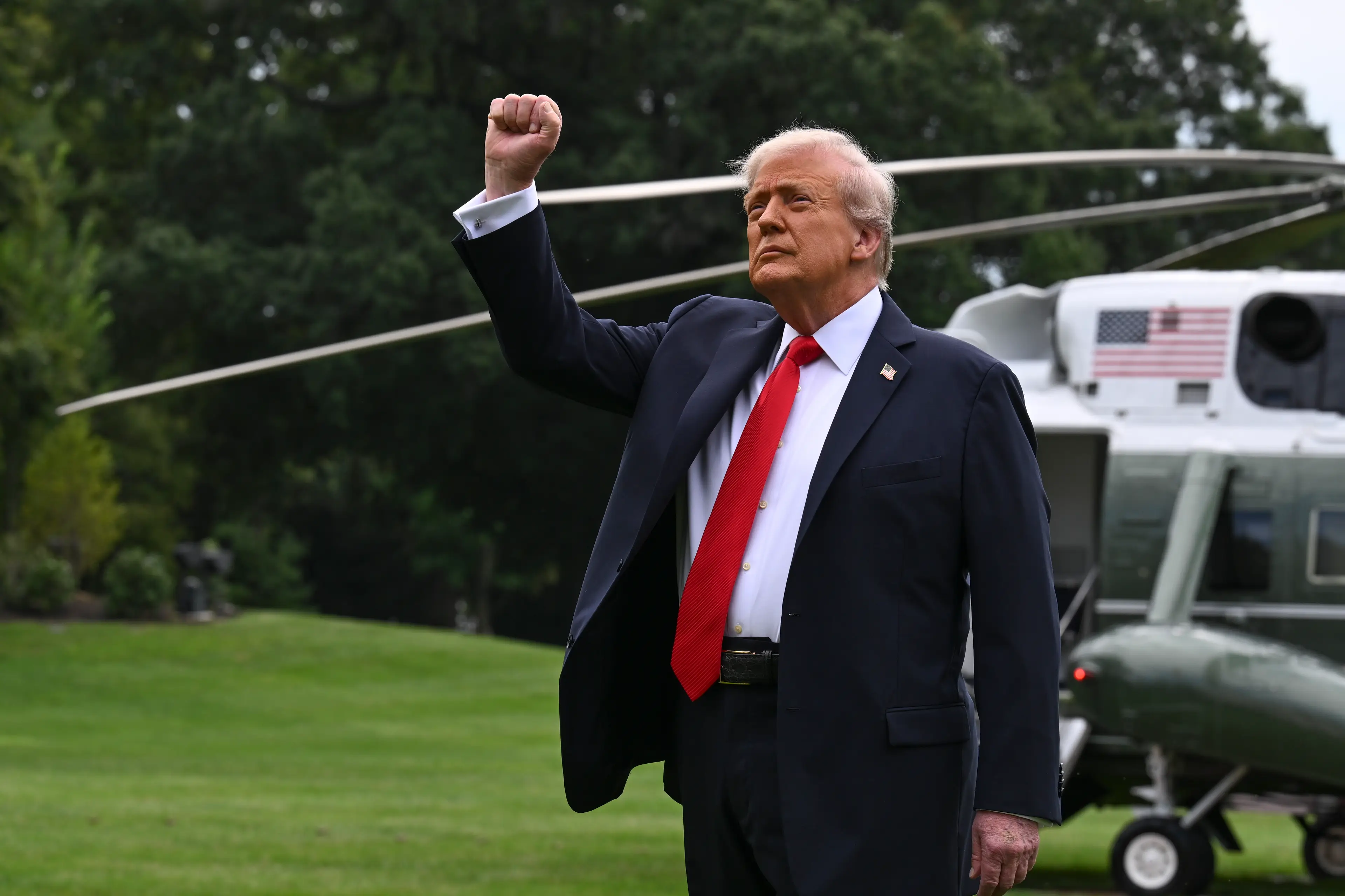 Donald Trump's AI image on his Truth Social Page has sparked concern