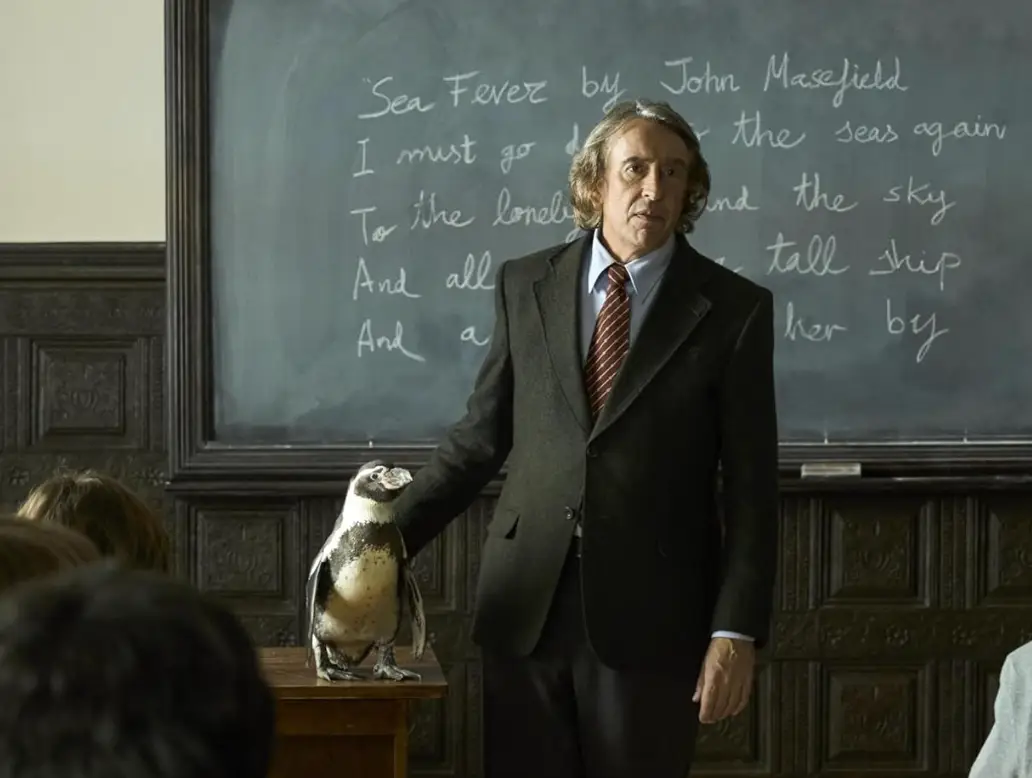 Steve Coogan stars alongside a real penguin in this flick recently added to Netflix (Lionsgate)