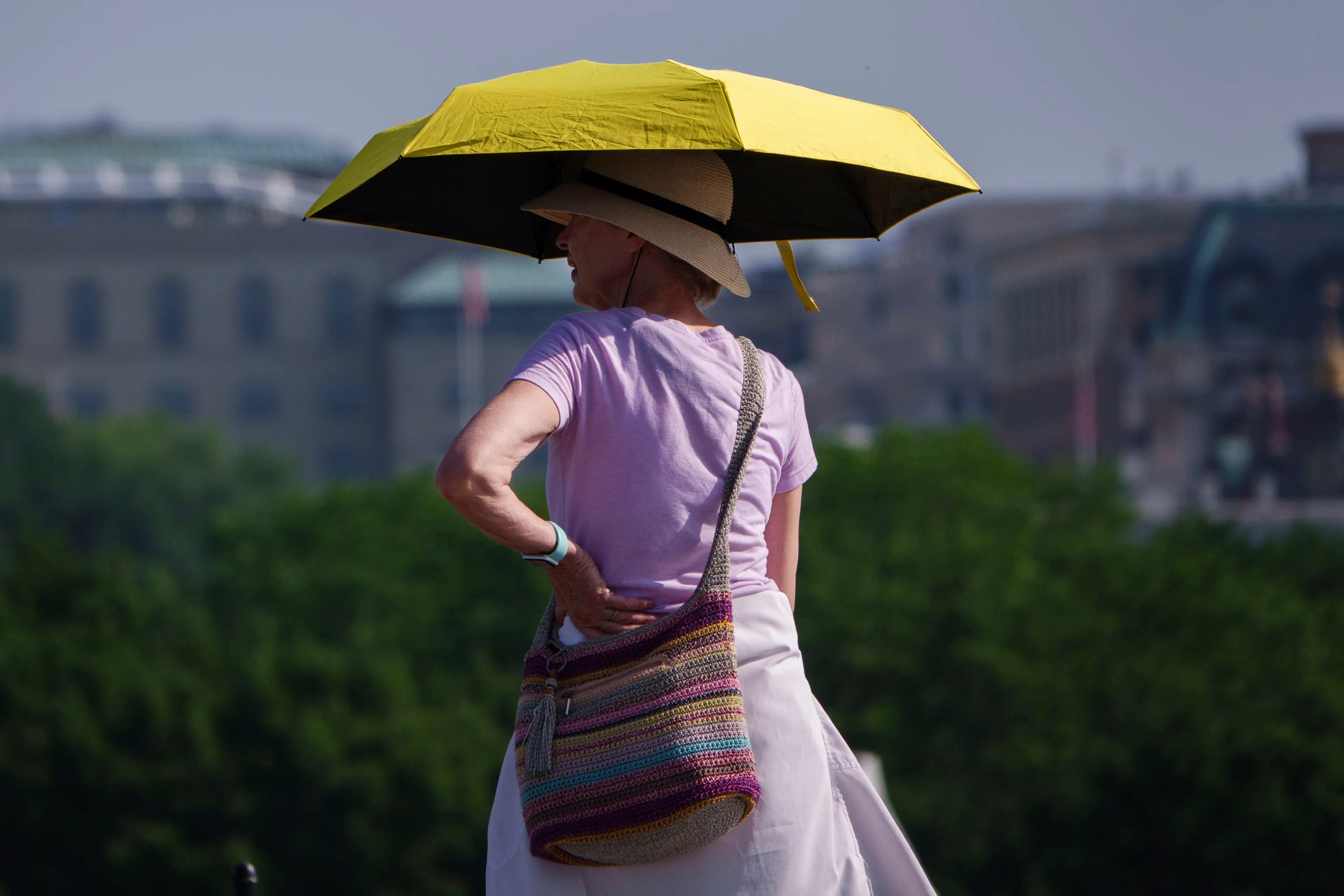 Temperatures could reach as high as 108F (Kevin Carter/Getty Images)