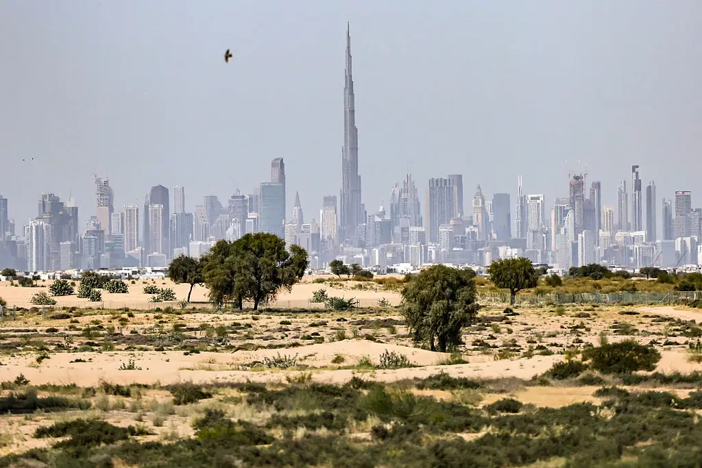 The 'influencer' travelled to Dubai to meet a man she'd met online (FADEL SENNA / AFP via Getty Images)