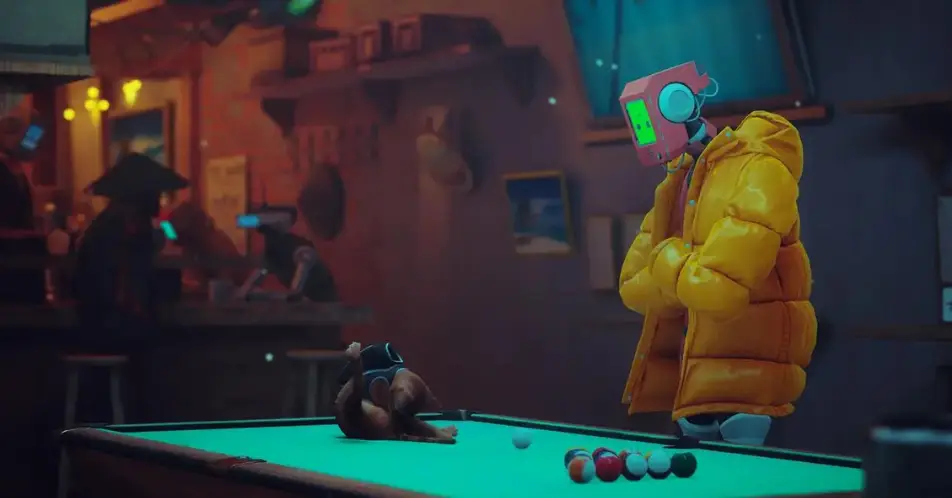 Stray allows gamers to play as a stray cat who embarks on a brave crusade across a seedy, futuristic landscape to find their way home.