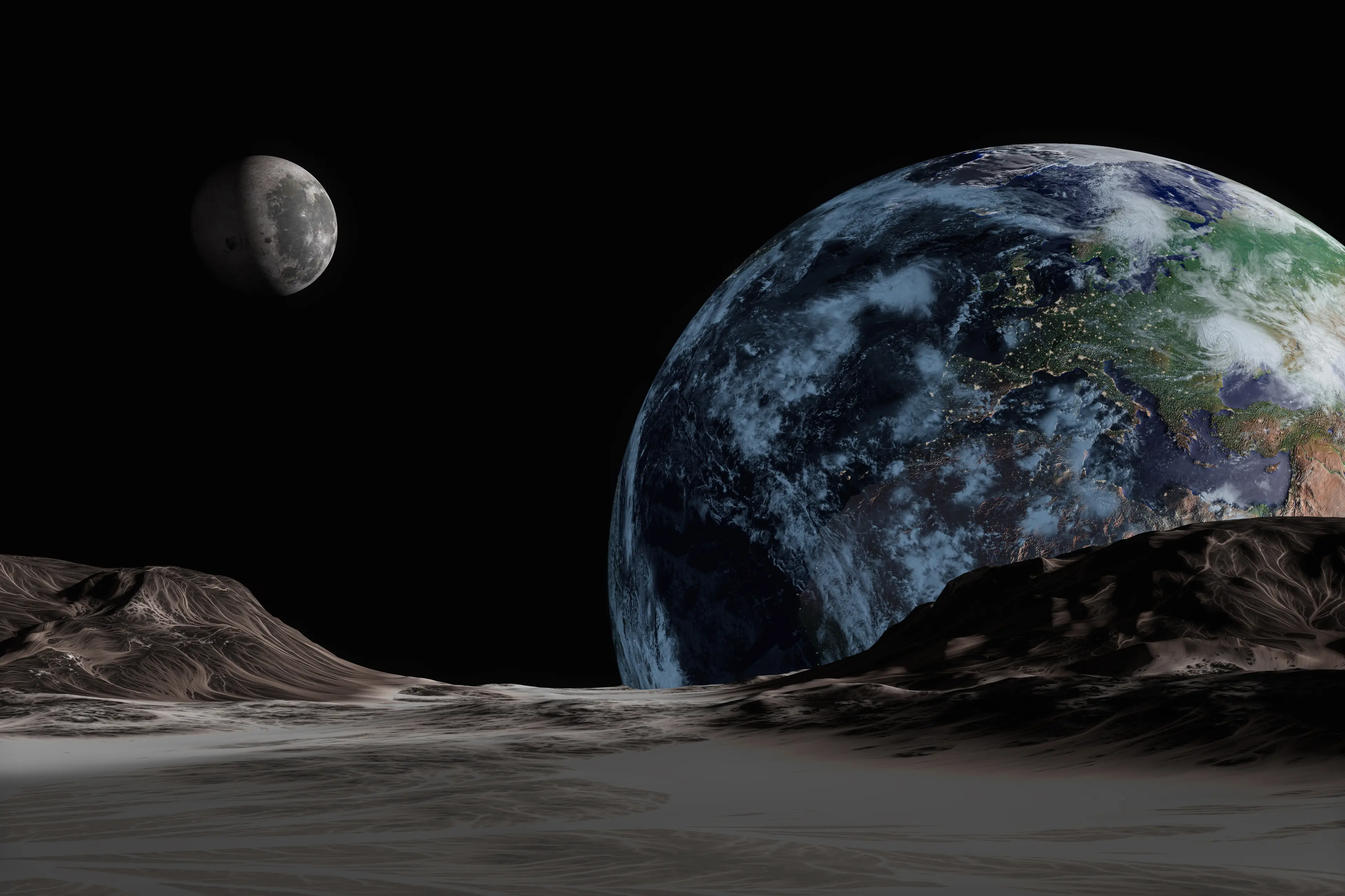 China revealed plans to build a power plant on the Moon (Getty Stock Image)