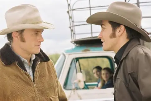Heath Ledger and Jack Gyllenhaal in Brokeback Mountain (Universal Pictures)
